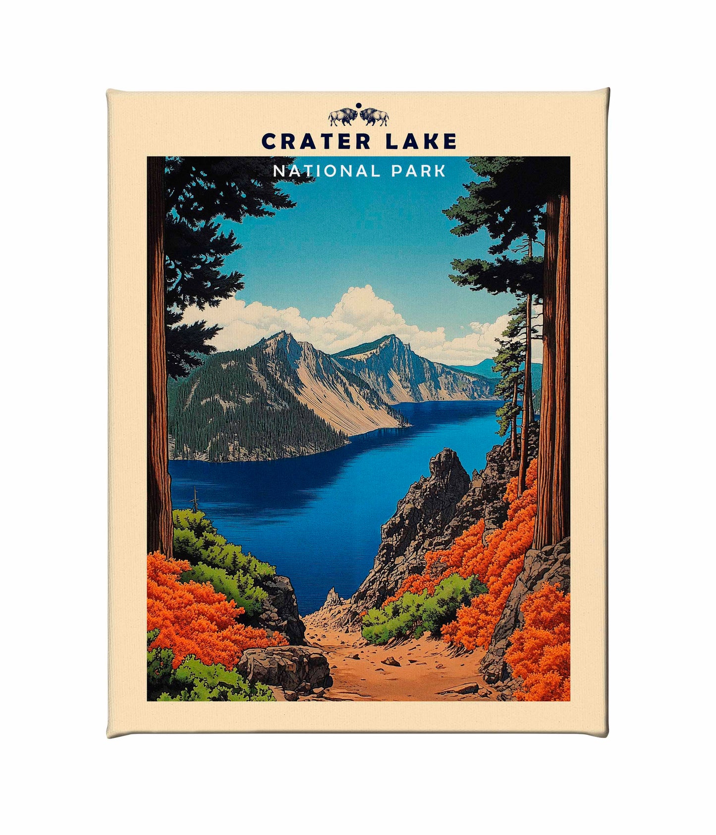 Crater Lake - Gallery Wrapped Canvas