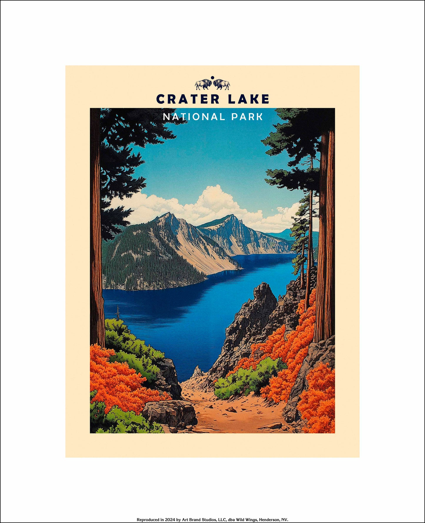 Crater Lake - Art Prints