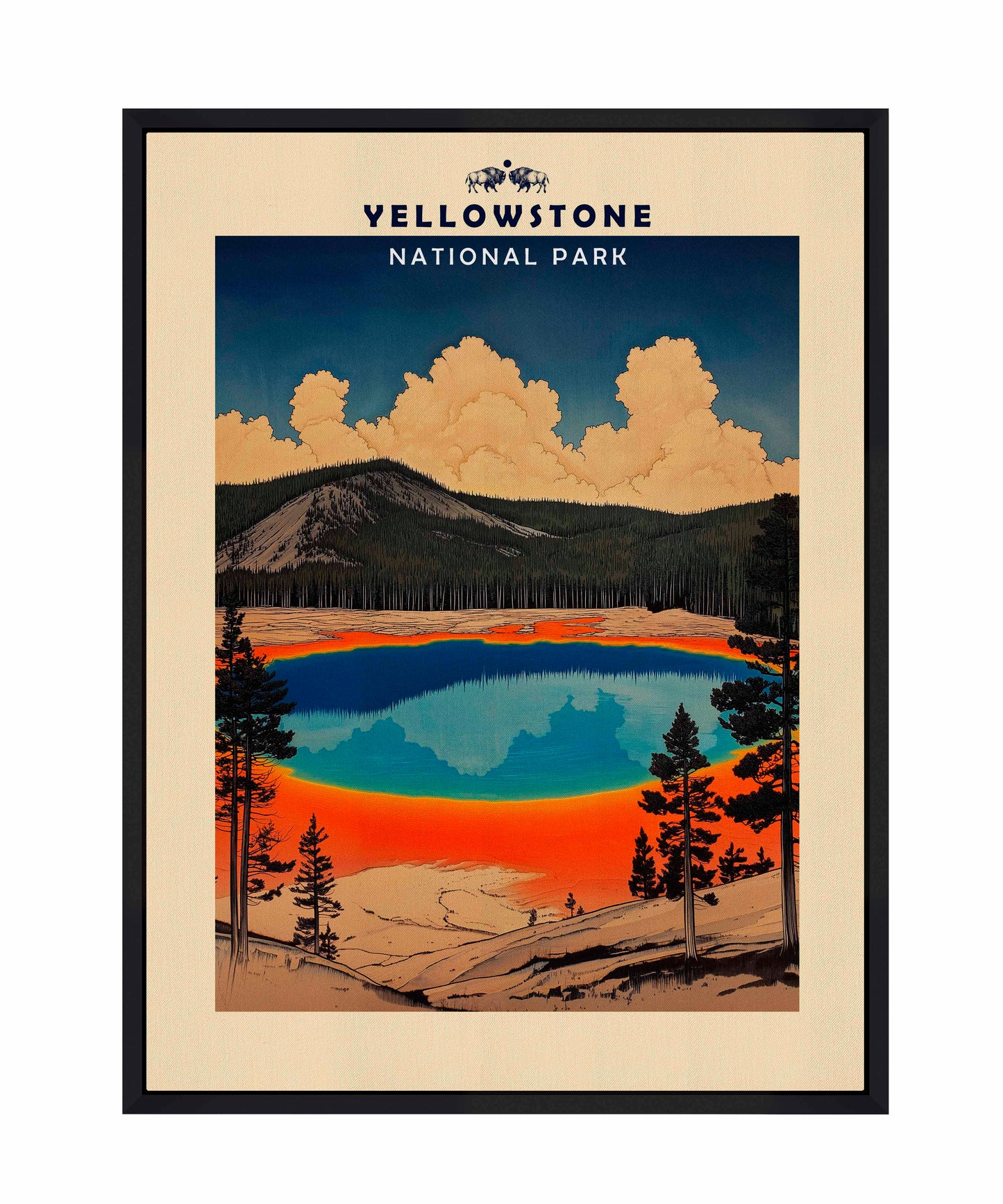 Yellowstone - Gallery Wrapped Canvas