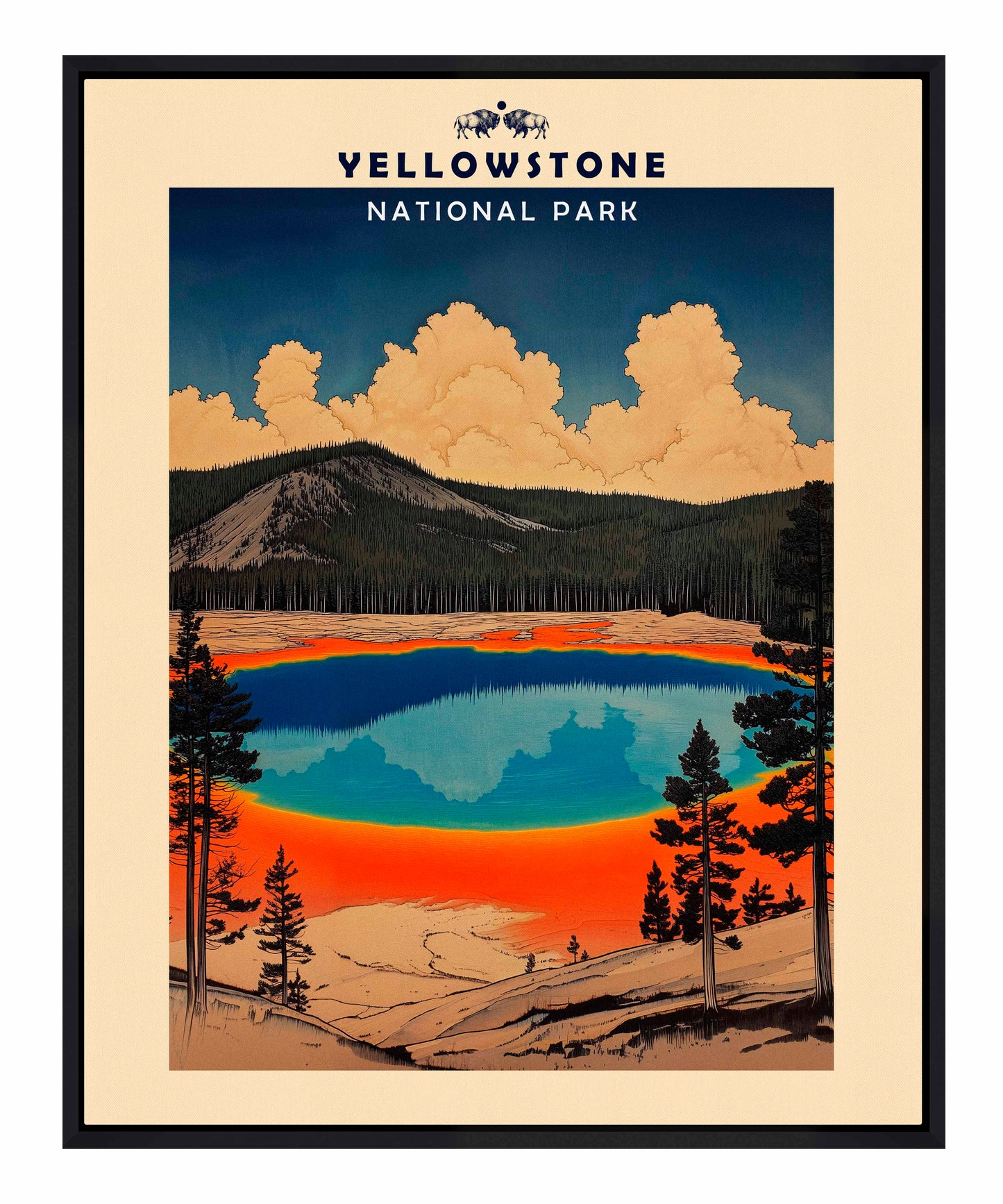 Yellowstone - Gallery Wrapped Canvas