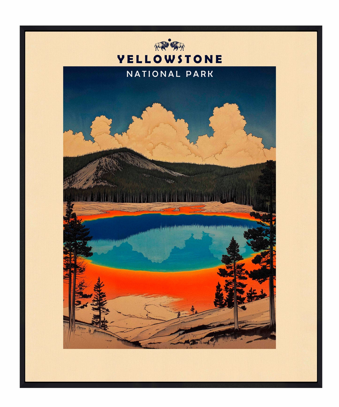 Yellowstone - Gallery Wrapped Canvas