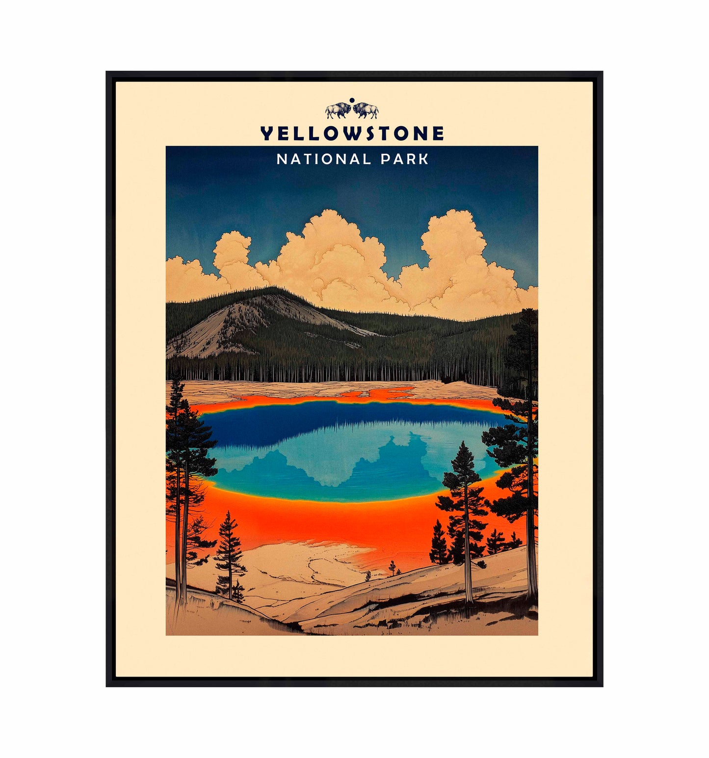 Yellowstone - Gallery Wrapped Canvas