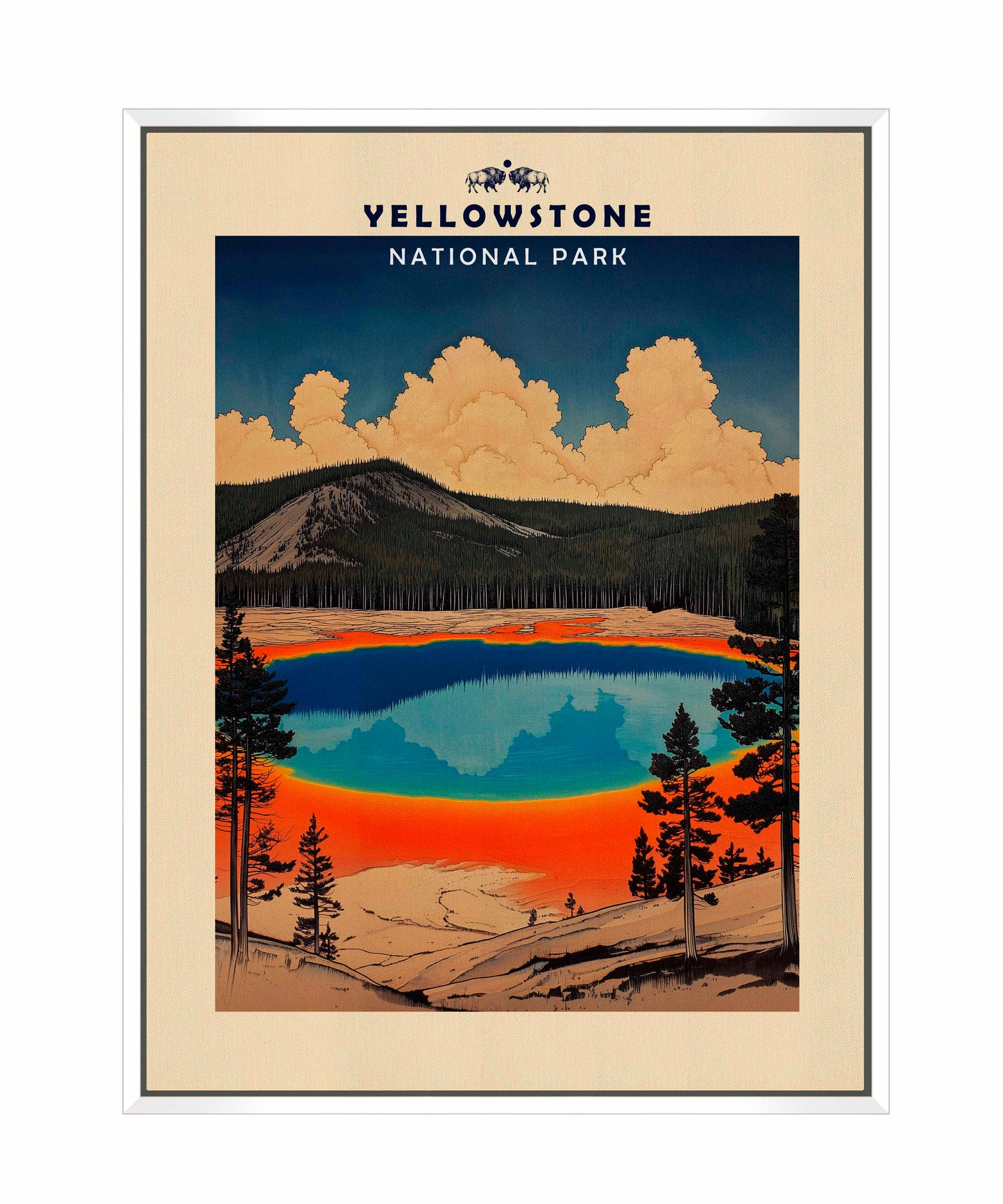 Yellowstone - Gallery Wrapped Canvas