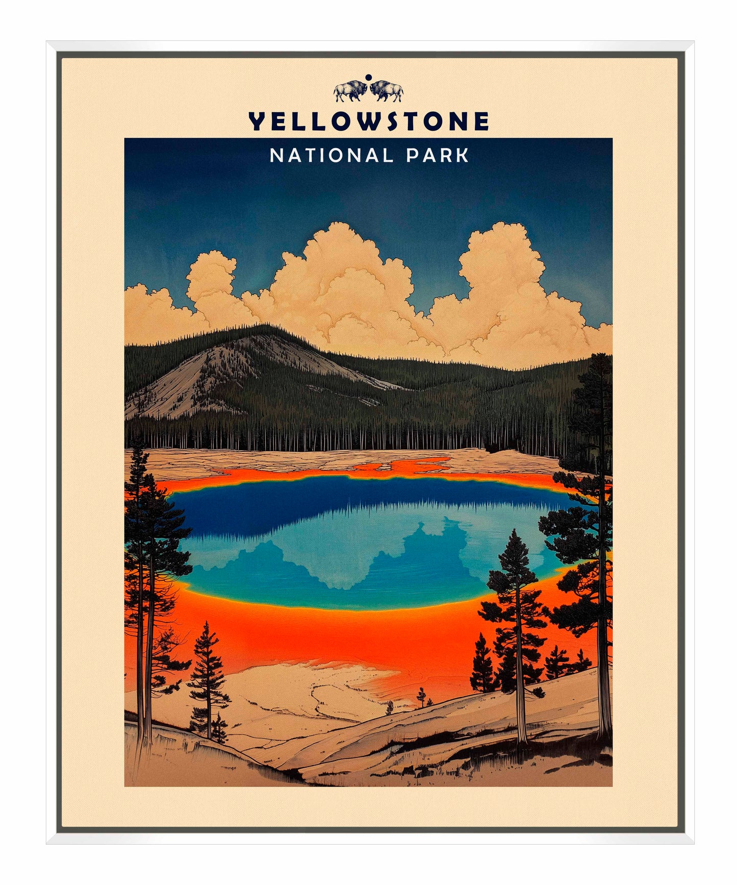 Yellowstone - Gallery Wrapped Canvas