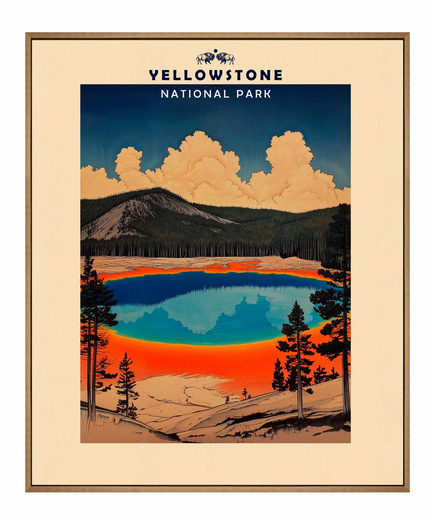 Yellowstone - Gallery Wrapped Canvas