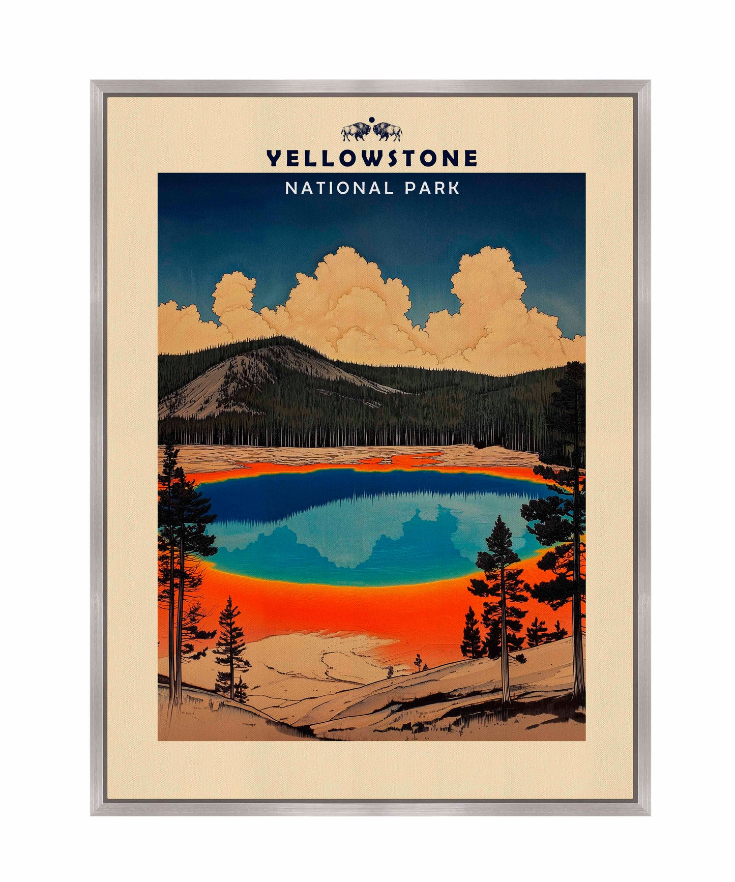 Yellowstone - Gallery Wrapped Canvas