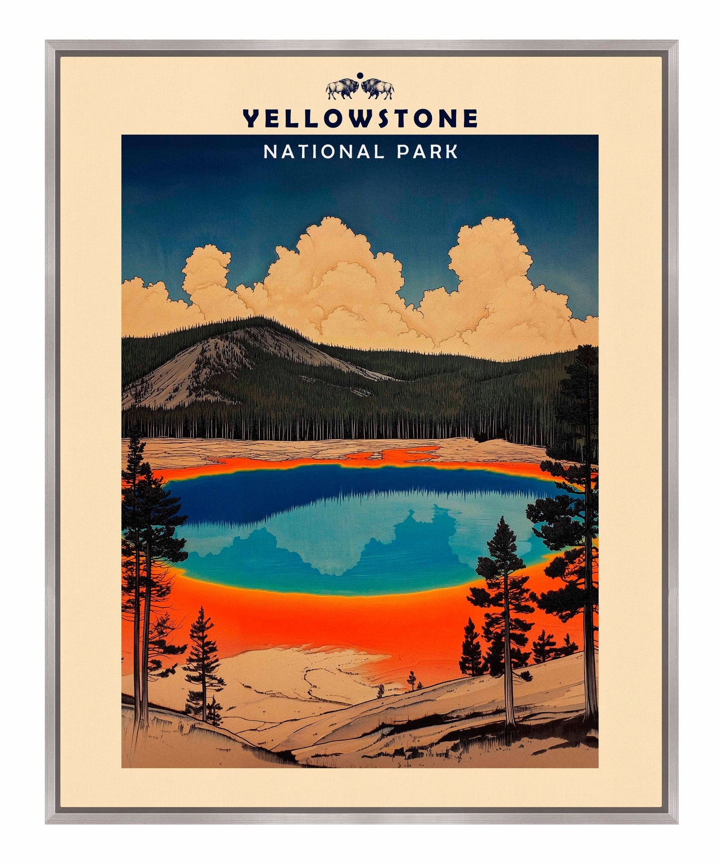 Yellowstone - Gallery Wrapped Canvas