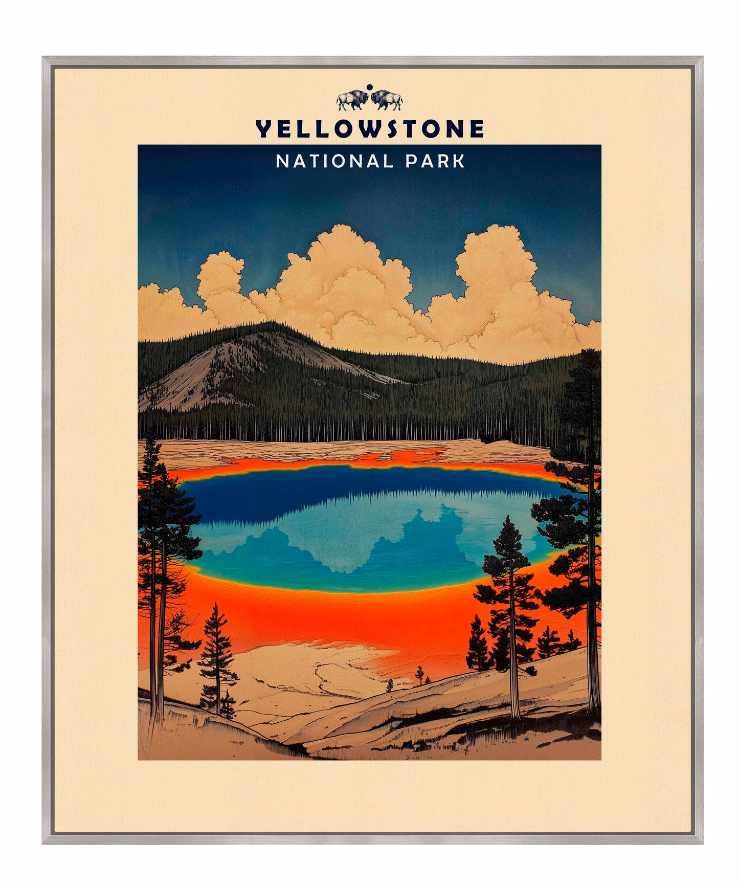 Yellowstone - Gallery Wrapped Canvas