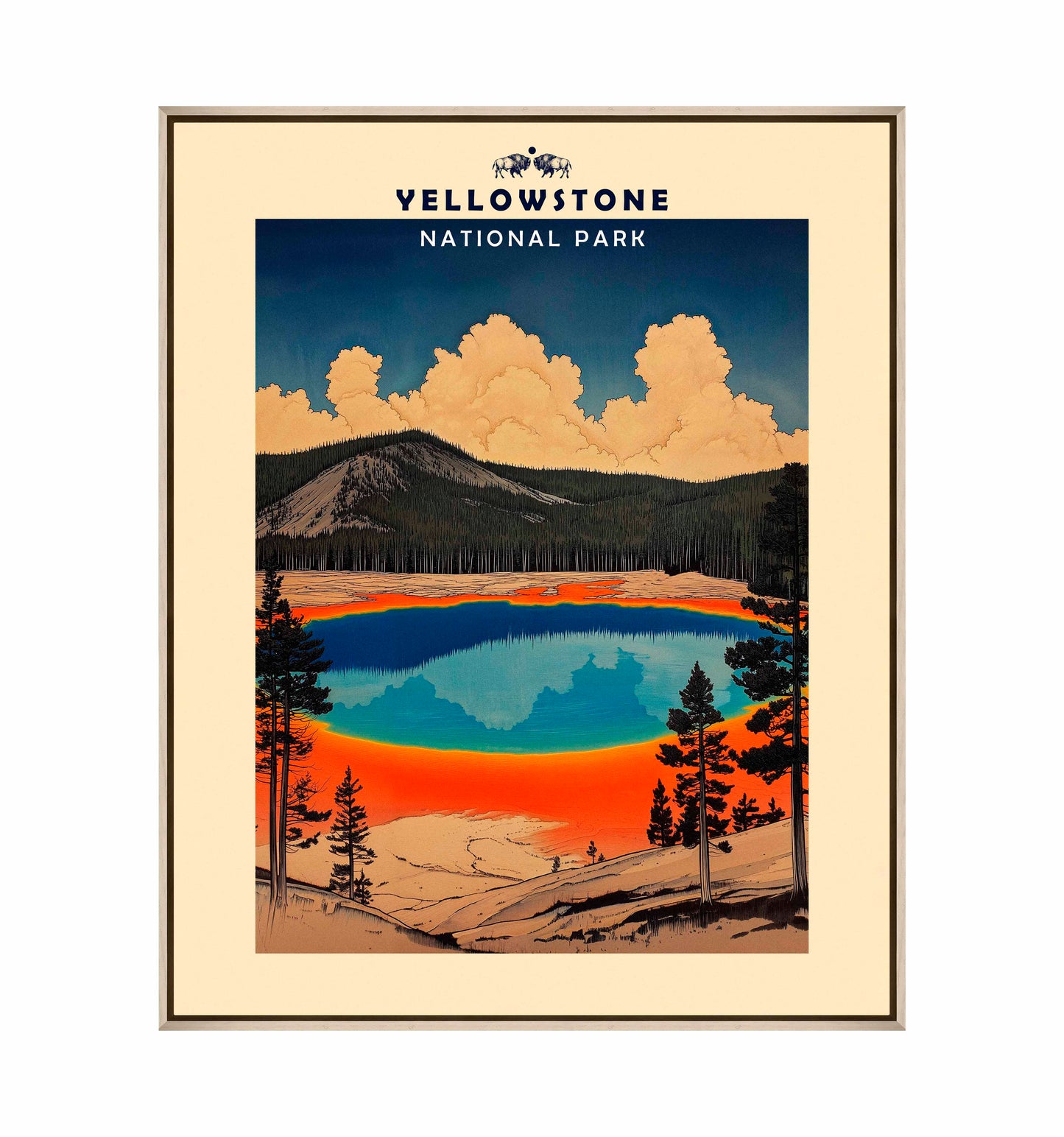 Yellowstone - Gallery Wrapped Canvas