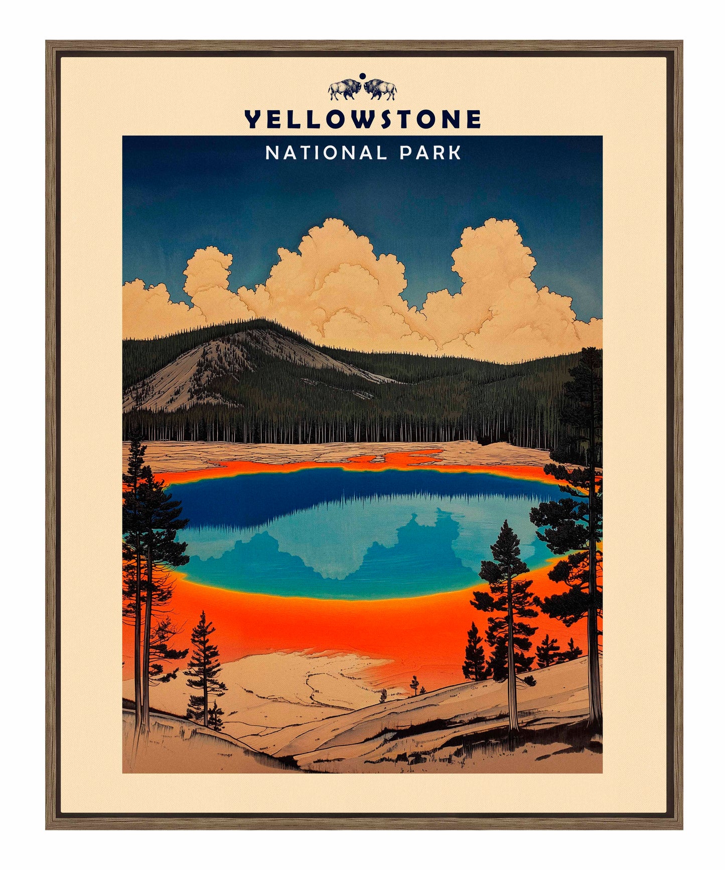 Yellowstone - Gallery Wrapped Canvas