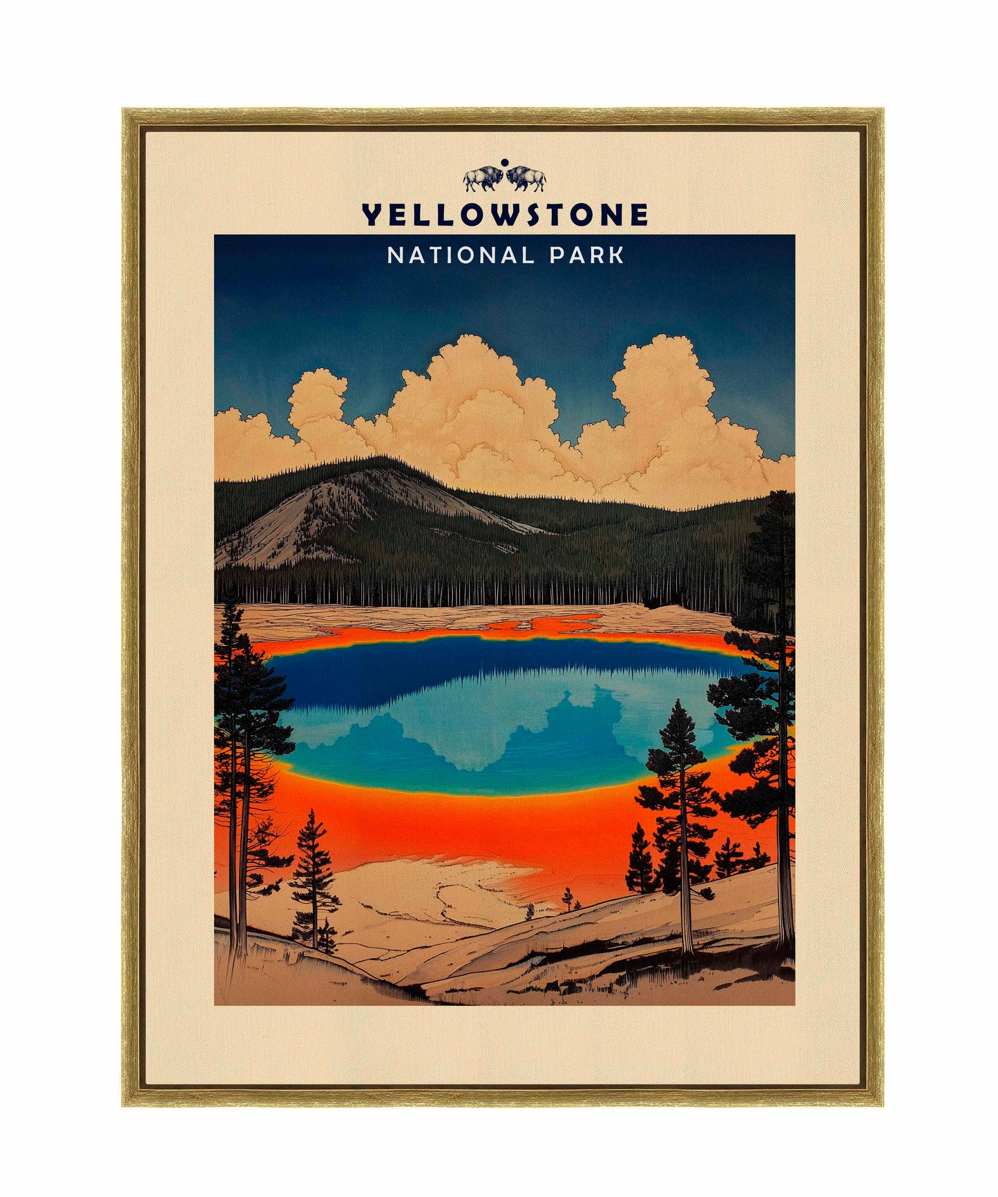 Yellowstone - Gallery Wrapped Canvas