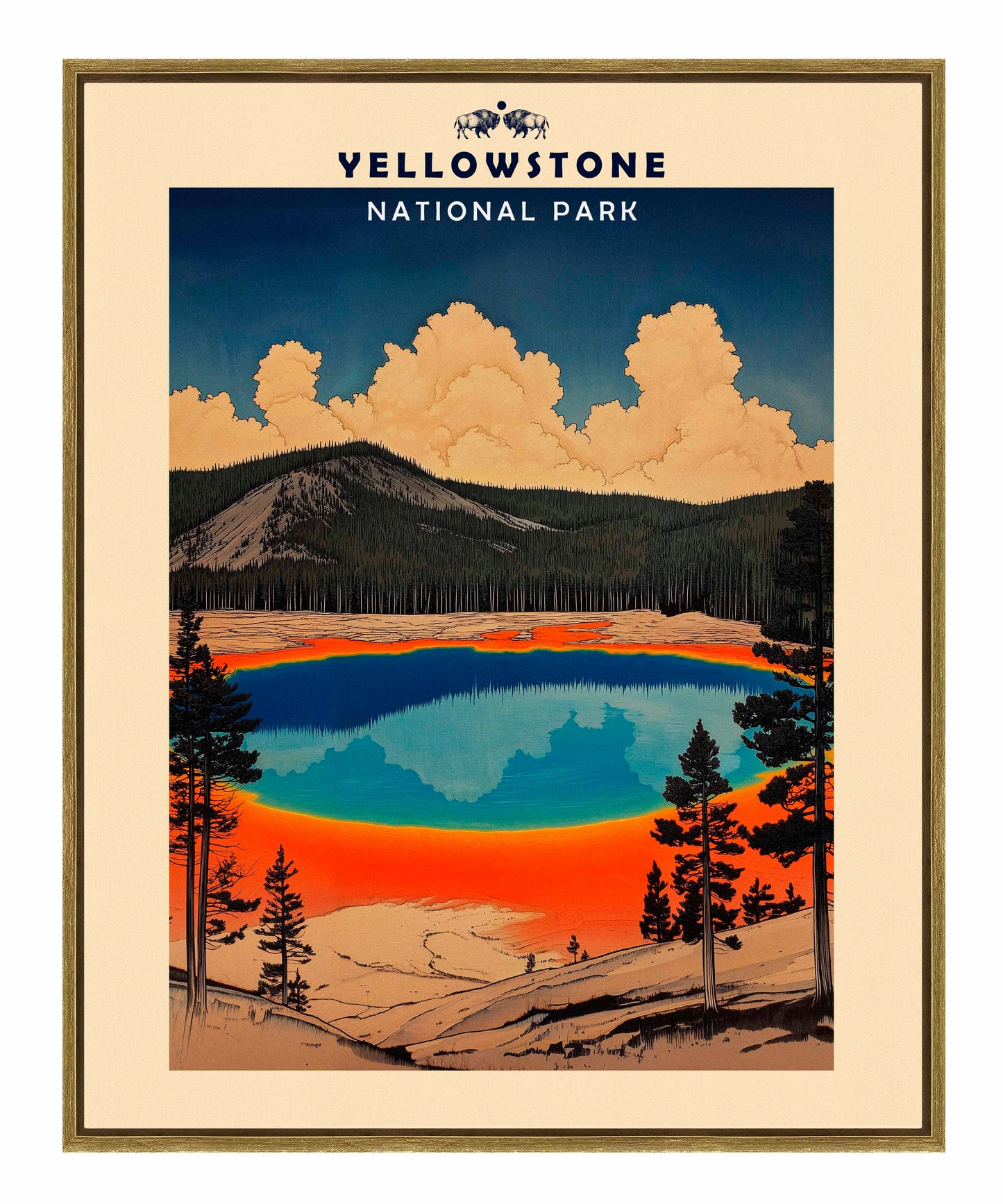 Yellowstone - Gallery Wrapped Canvas
