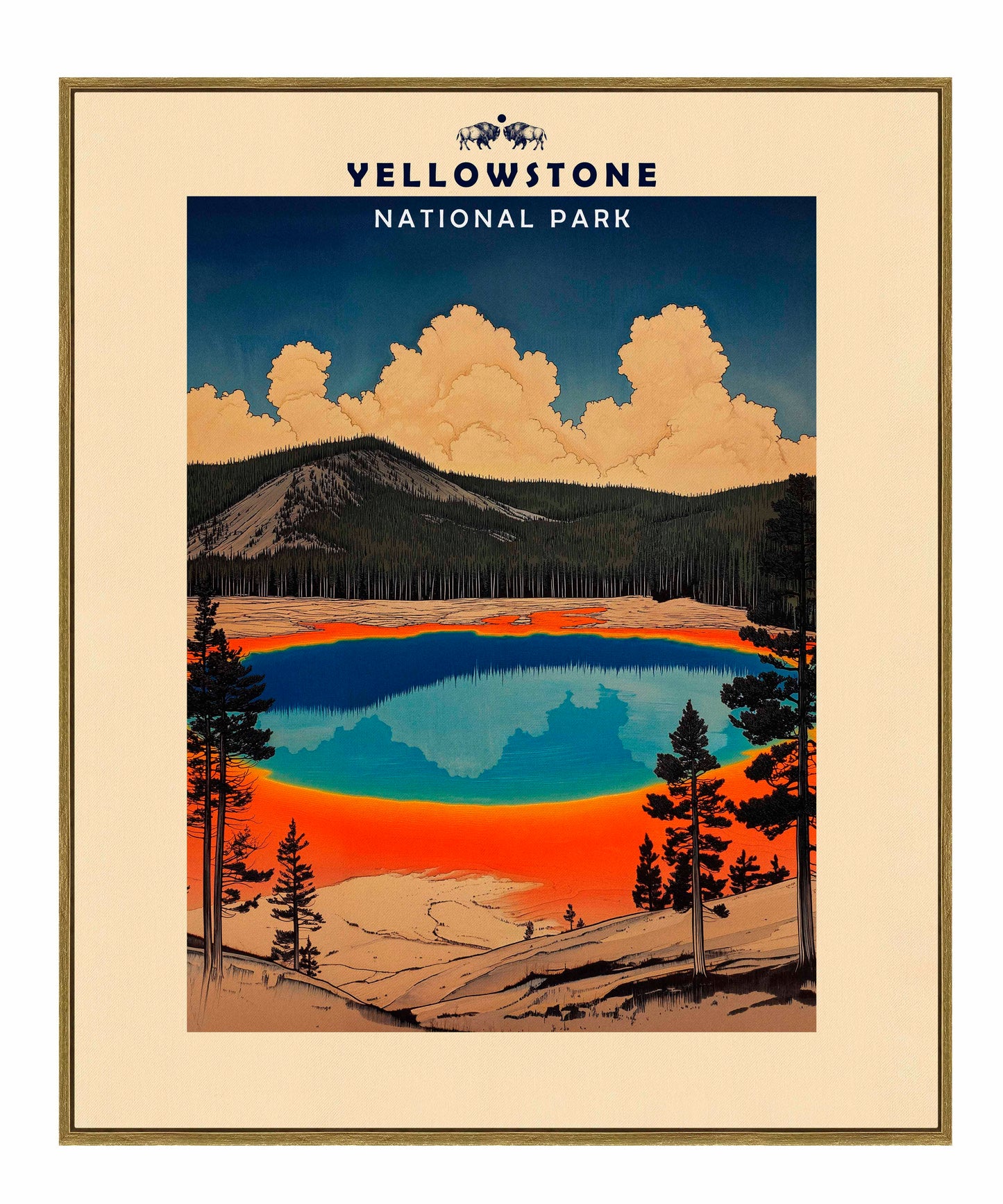 Yellowstone - Gallery Wrapped Canvas