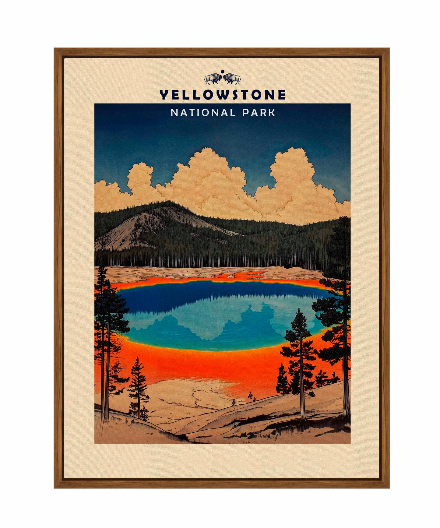 Yellowstone - Gallery Wrapped Canvas