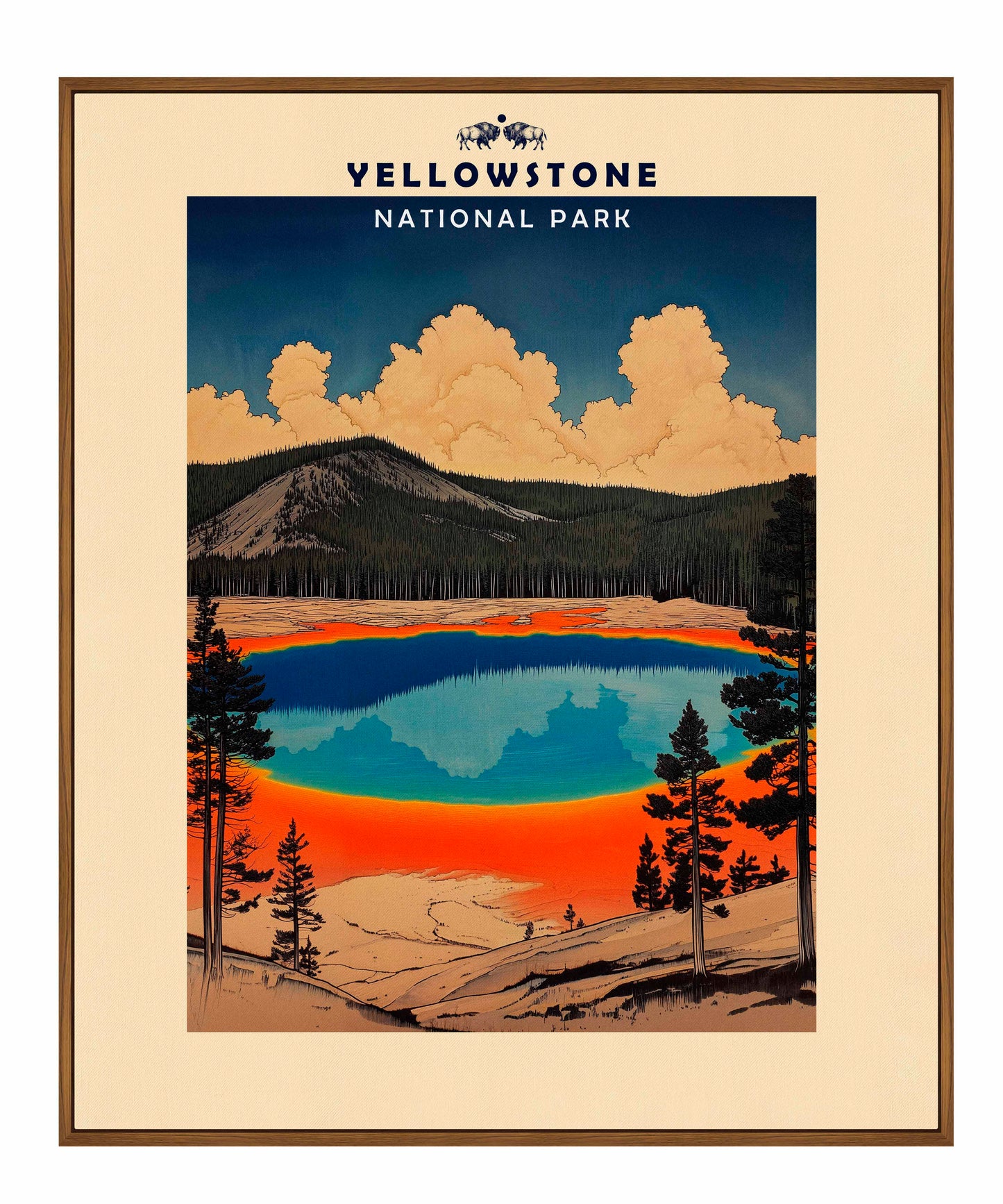 Yellowstone - Gallery Wrapped Canvas