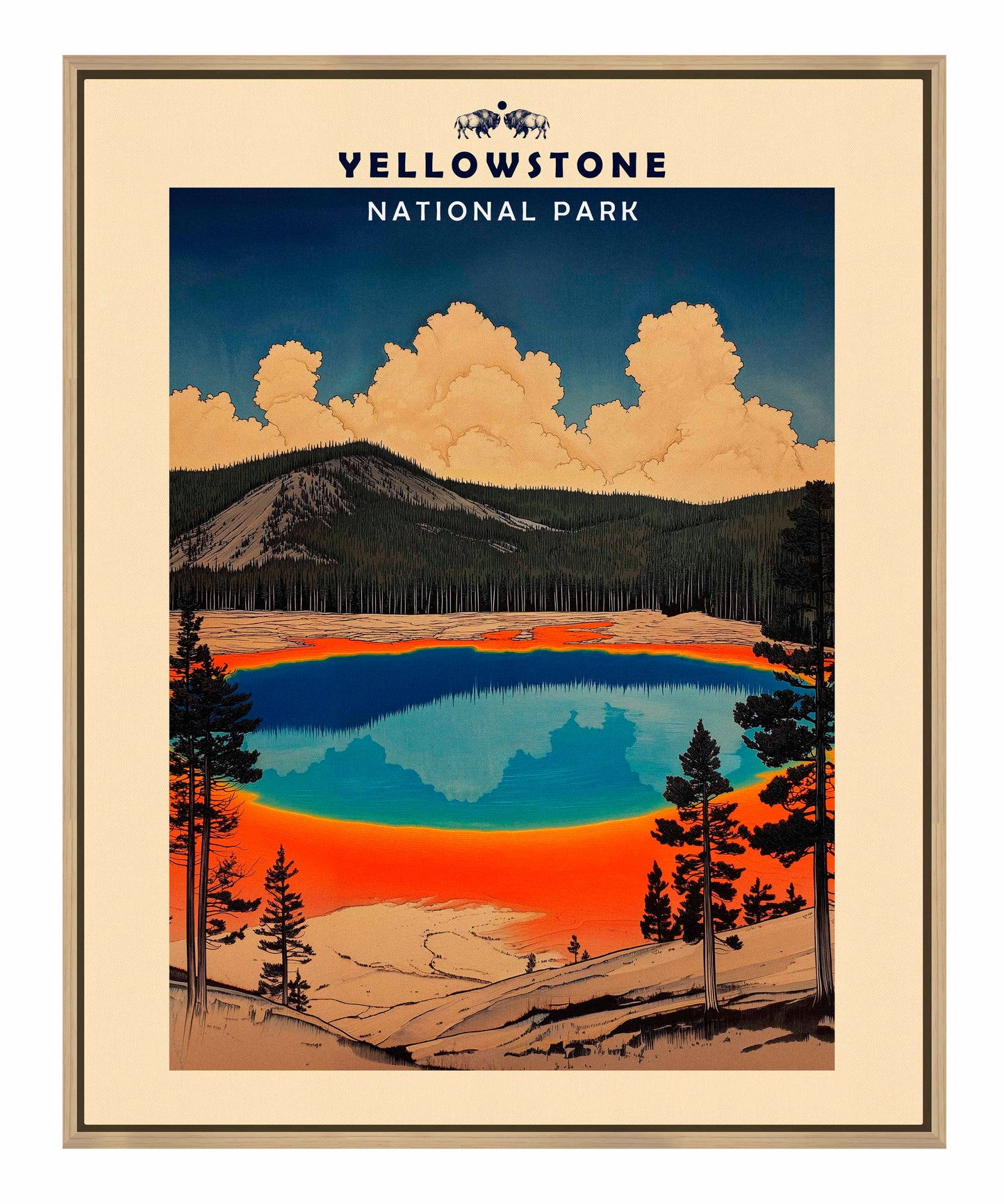 Yellowstone - Gallery Wrapped Canvas