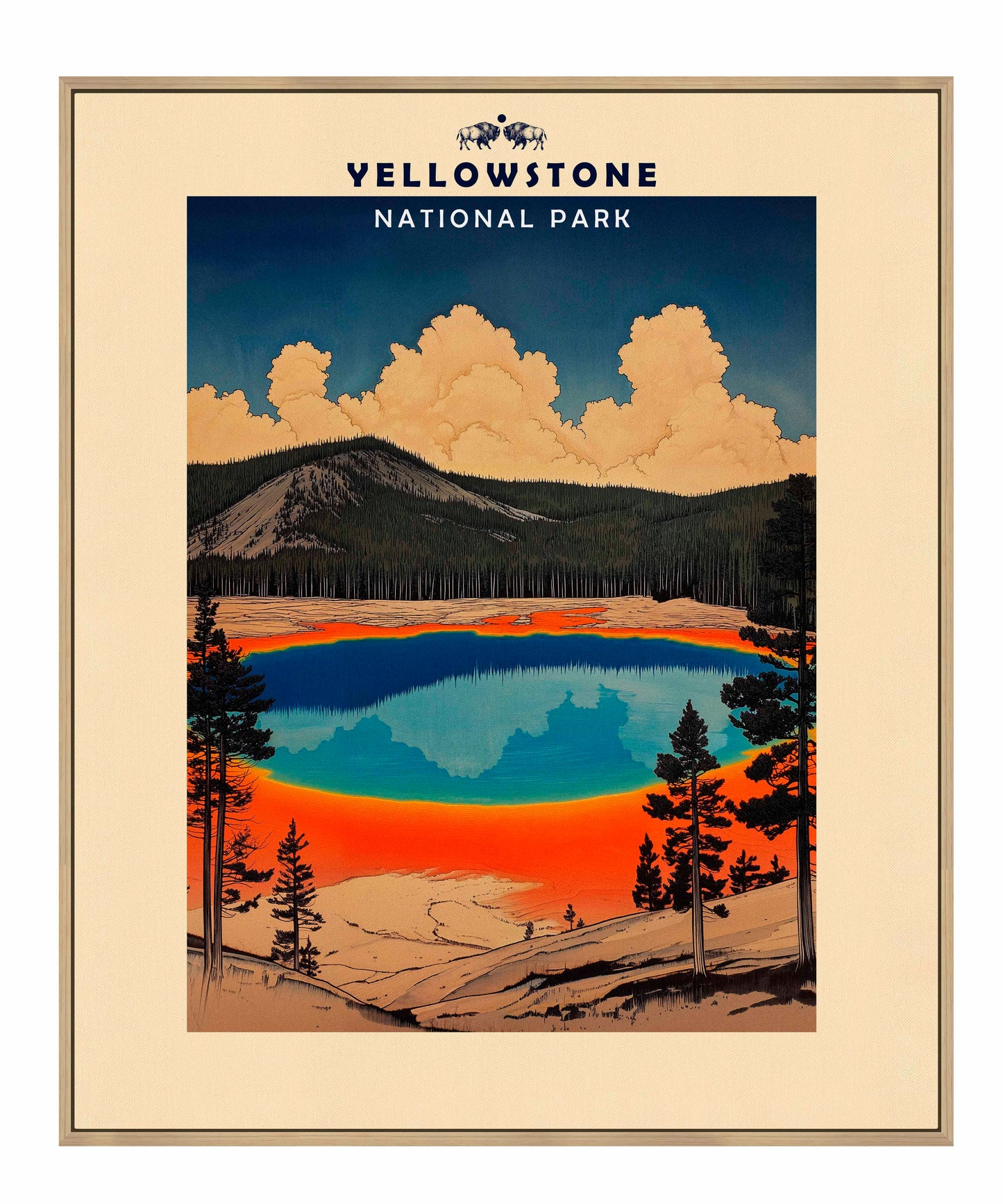 Yellowstone - Gallery Wrapped Canvas
