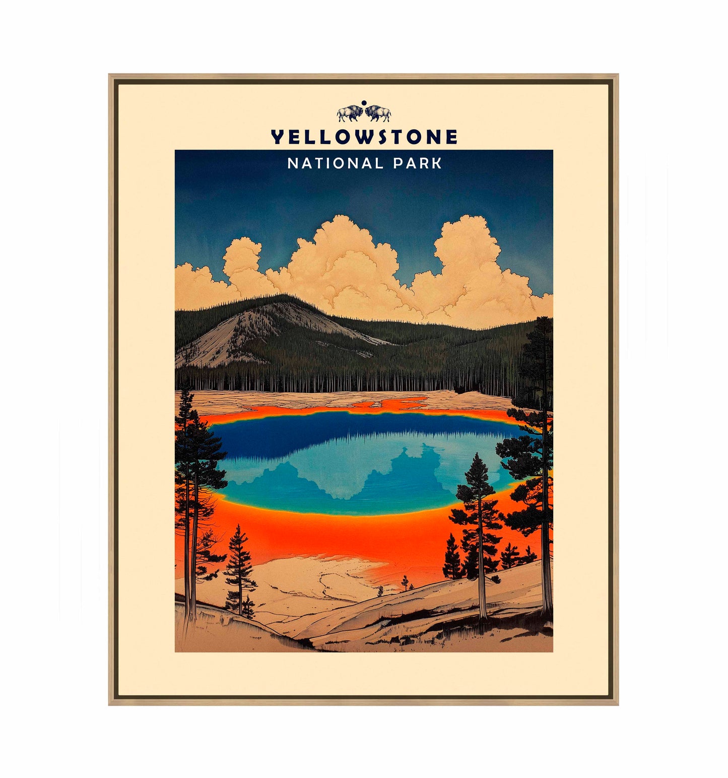 Yellowstone - Gallery Wrapped Canvas