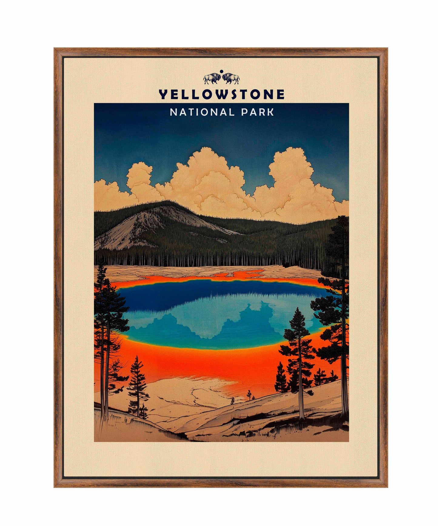 Yellowstone - Gallery Wrapped Canvas
