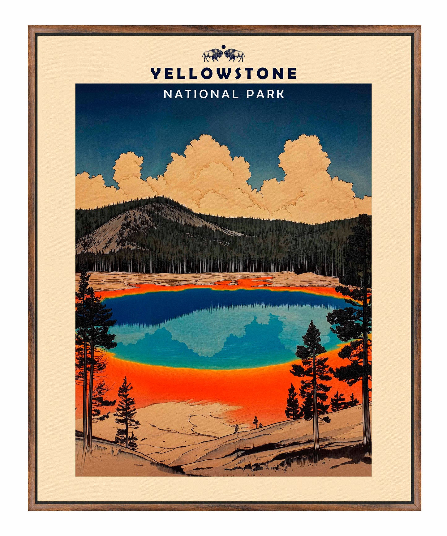 Yellowstone - Gallery Wrapped Canvas