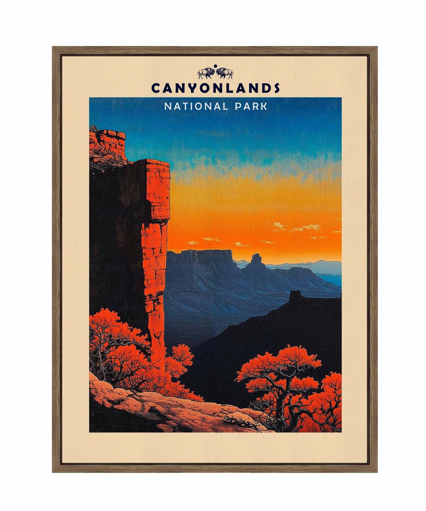 Canyonlands - Gallery Wrapped Canvas