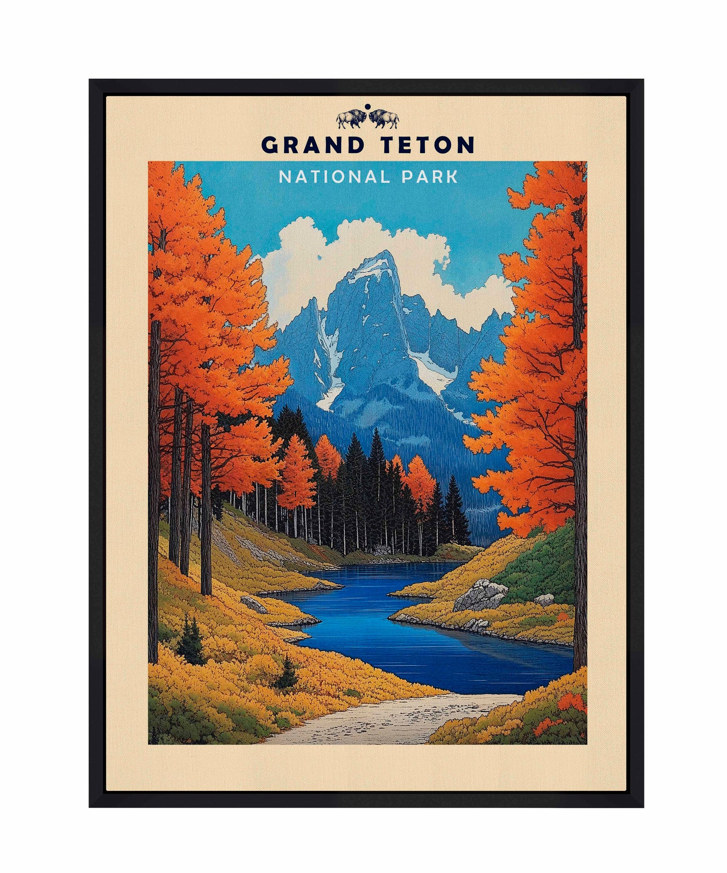 Grand Teton - Gallery Wrapped Canvas