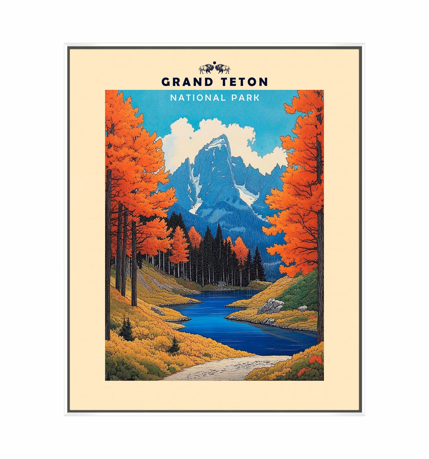 Grand Teton - Gallery Wrapped Canvas