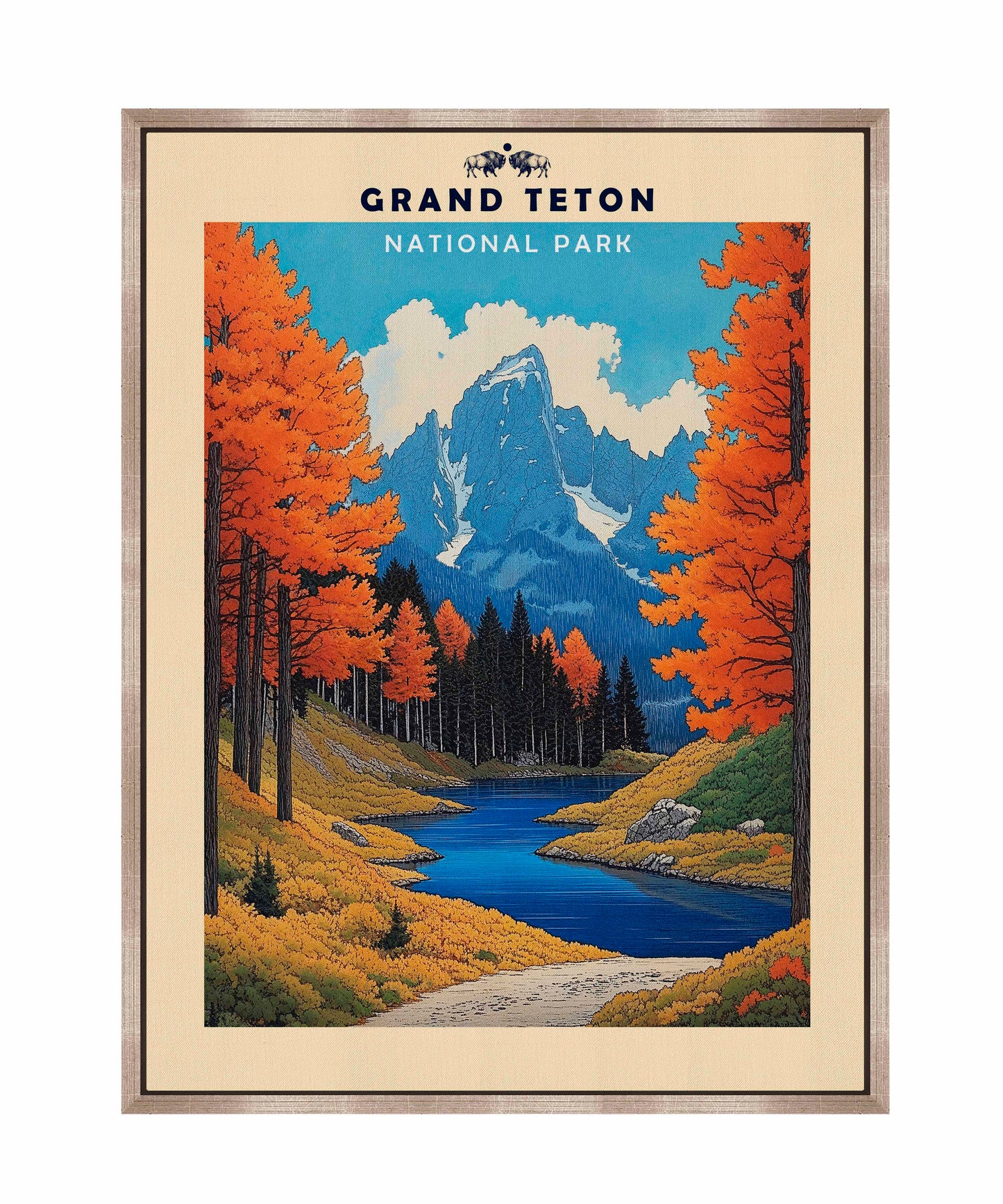 Grand Teton - Gallery Wrapped Canvas