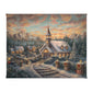 Christmas Service - 8" x 10" Gallery Wrapped Canvas