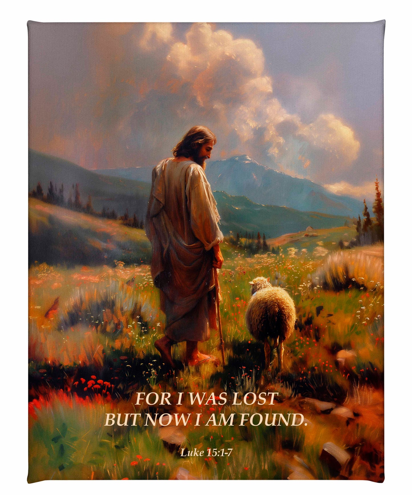 Now I am Found  - Gallery Wrapped Canvas