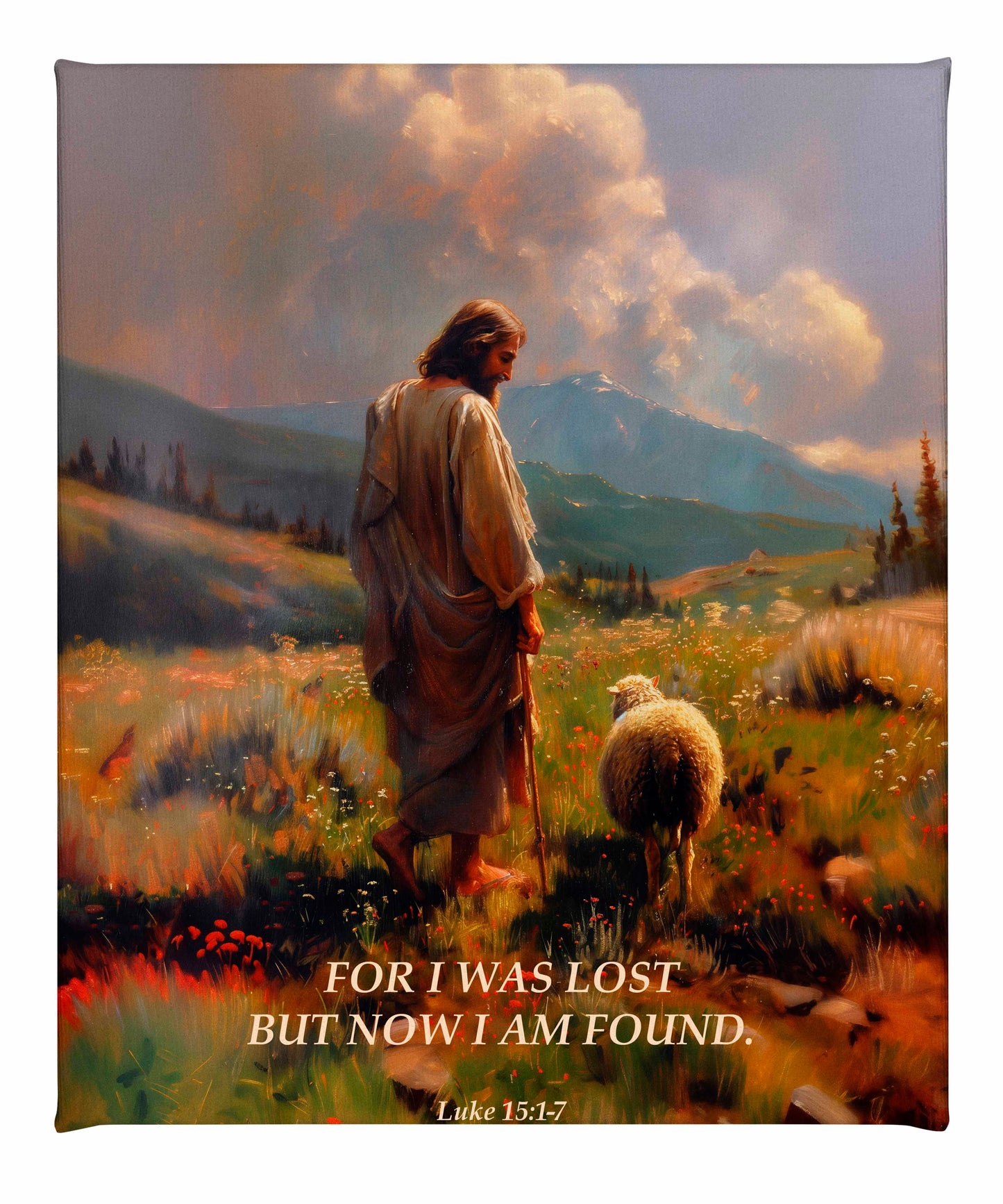 Now I am Found  - Gallery Wrapped Canvas