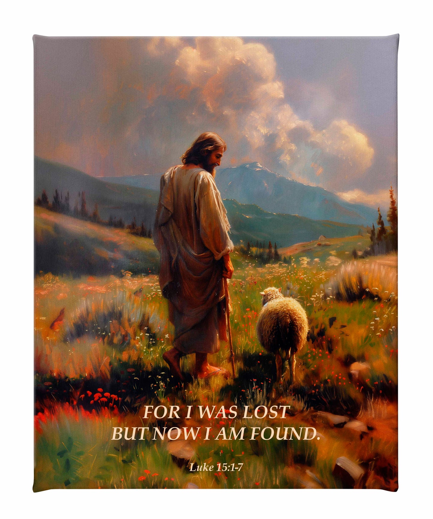 Now I am Found  - Gallery Wrapped Canvas