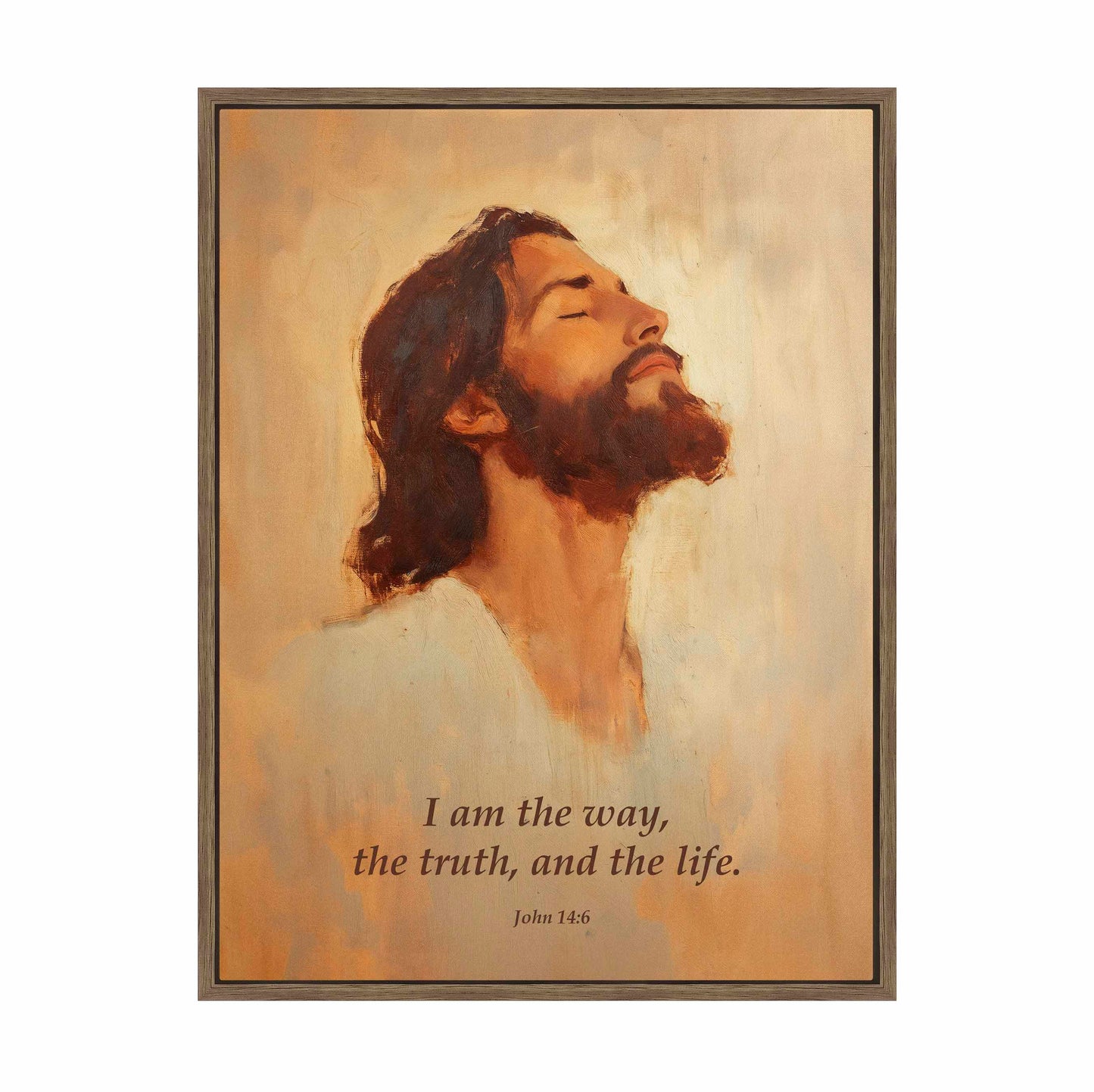The Way, The Truth and the Life - Gallery Wrapped Canvas