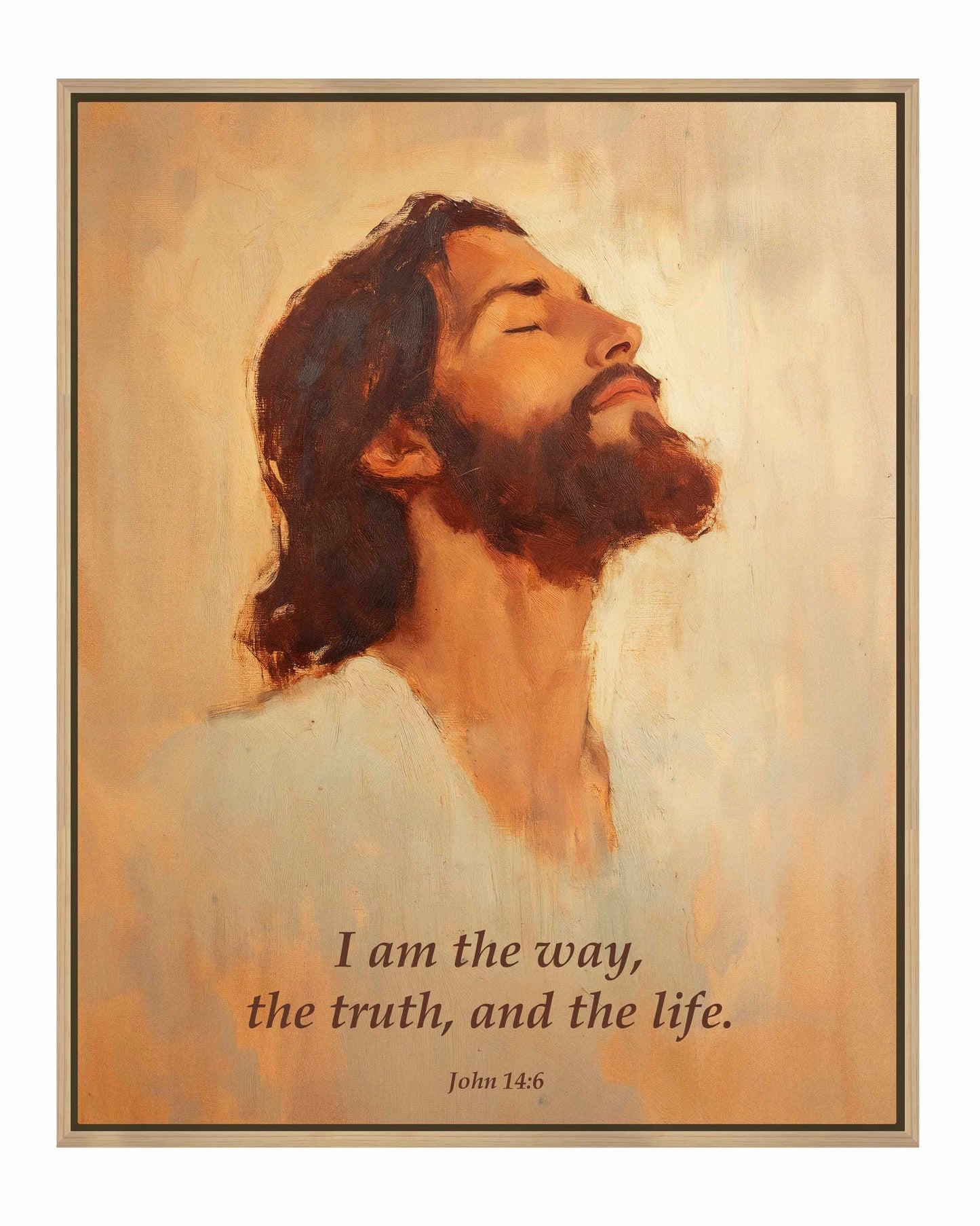 The Way, The Truth and the Life - Gallery Wrapped Canvas