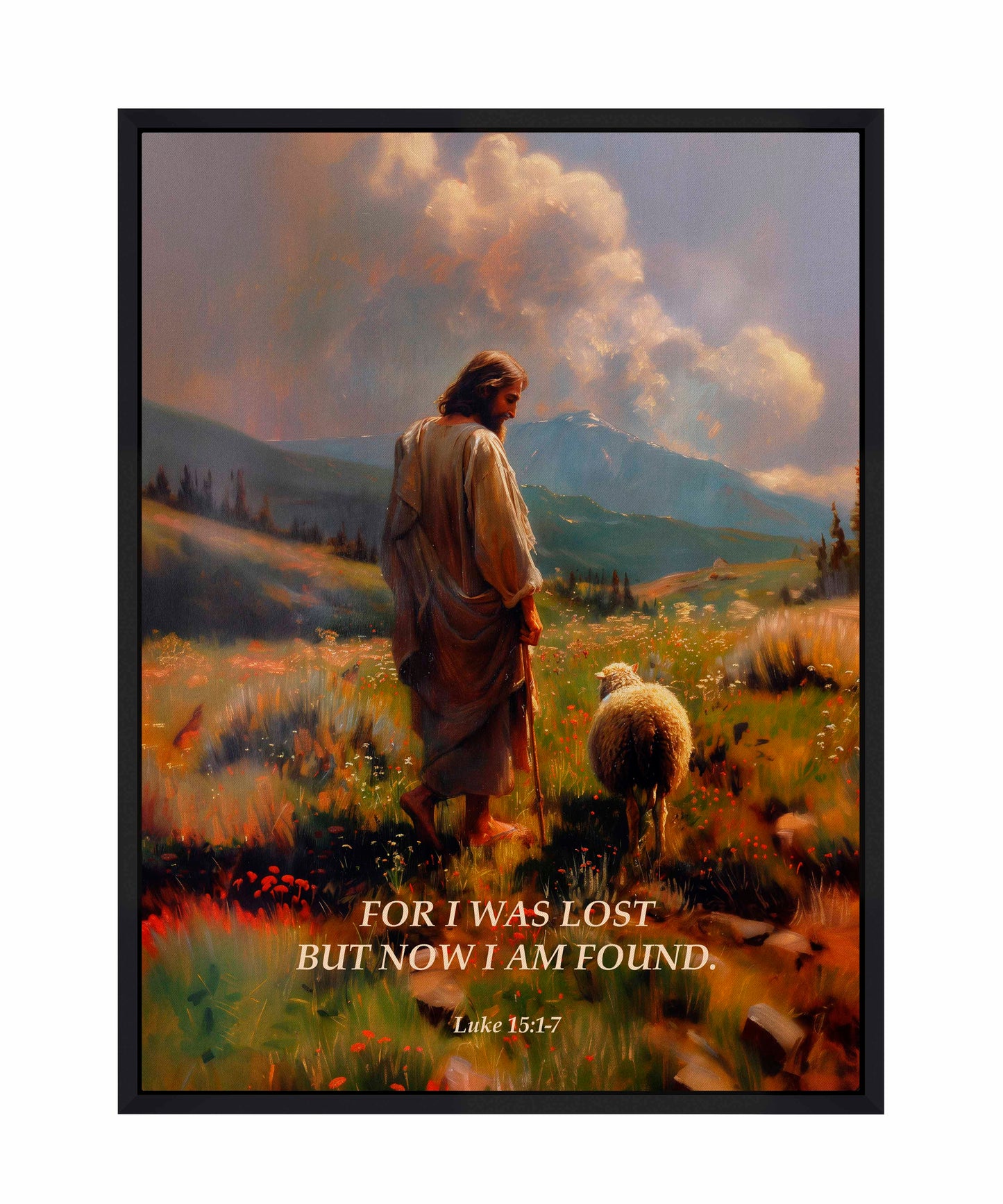 Now I am Found  - Gallery Wrapped Canvas