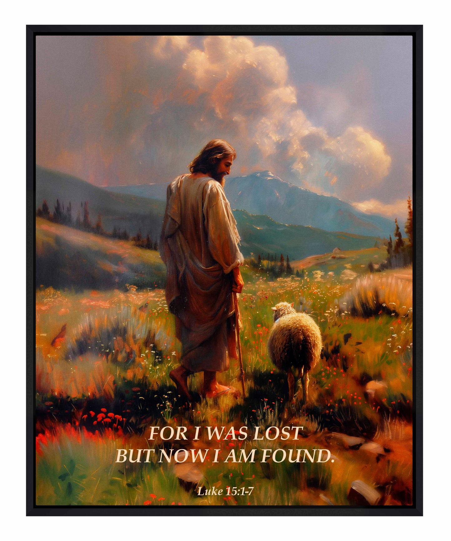 Now I am Found  - Gallery Wrapped Canvas