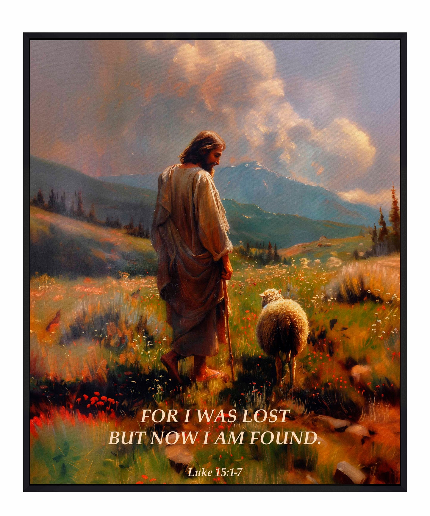 Now I am Found  - Gallery Wrapped Canvas