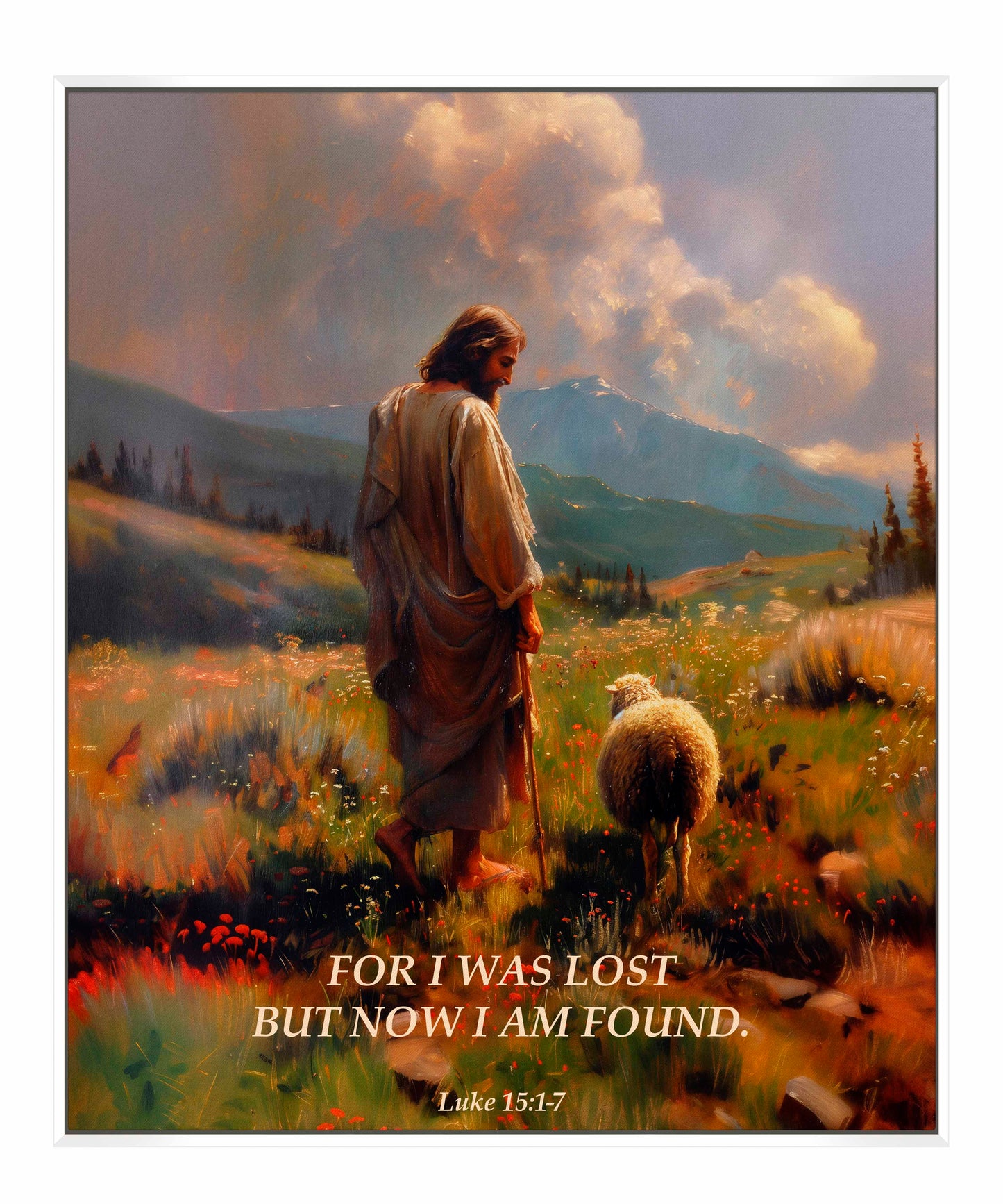 Now I am Found  - Gallery Wrapped Canvas