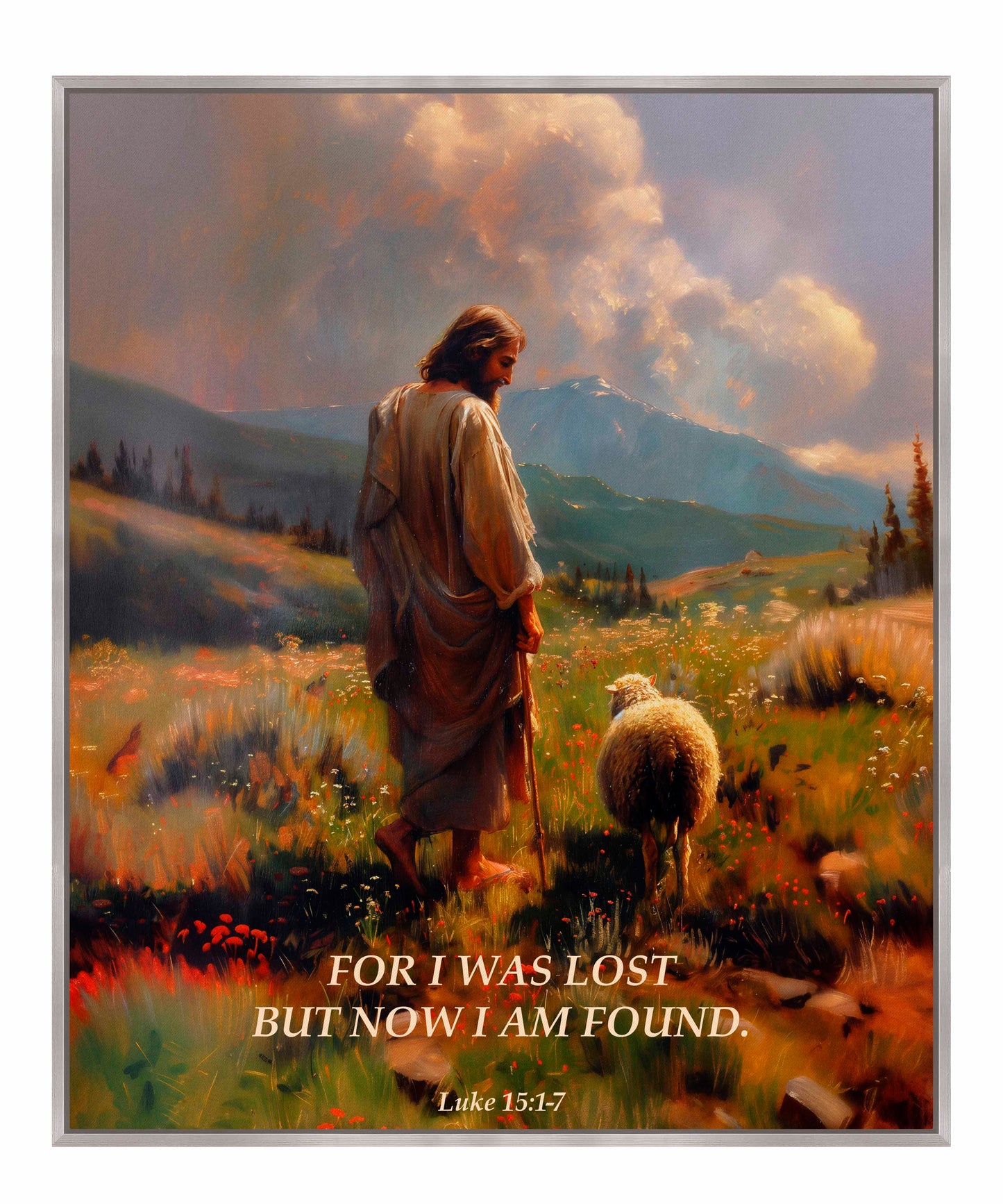 Now I am Found  - Gallery Wrapped Canvas