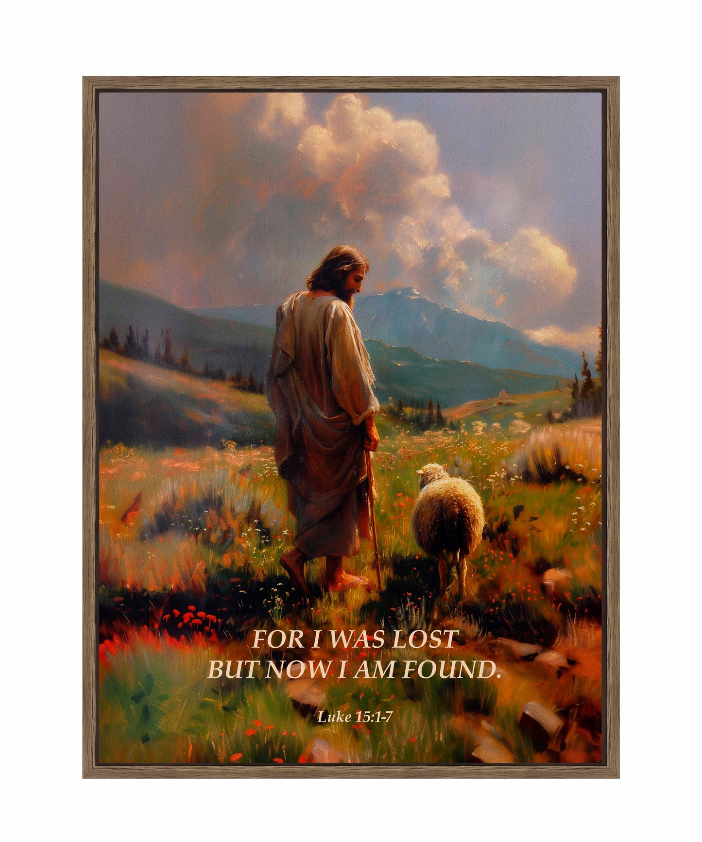 Now I am Found  - Gallery Wrapped Canvas