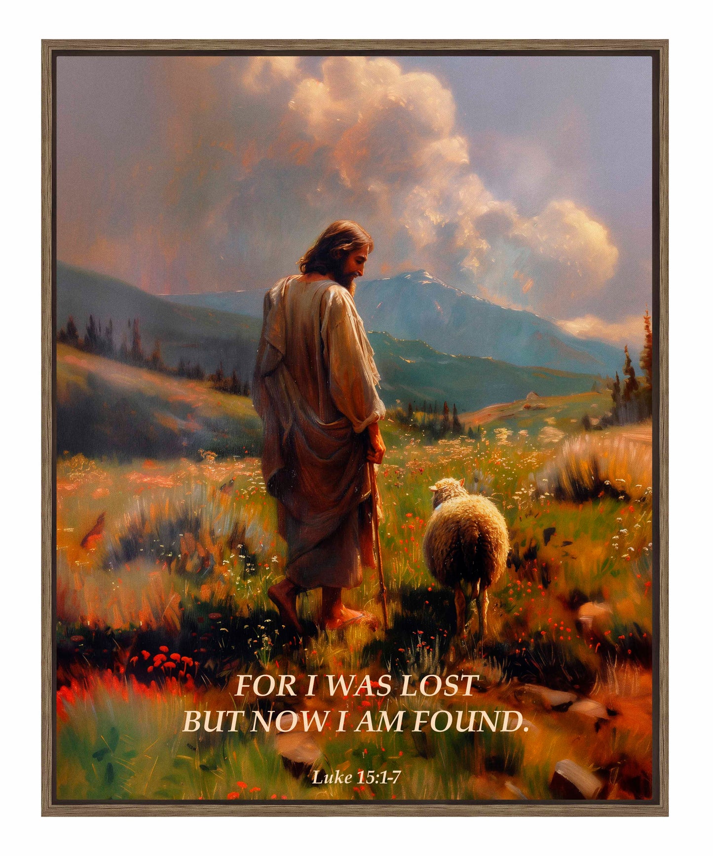 Now I am Found  - Gallery Wrapped Canvas