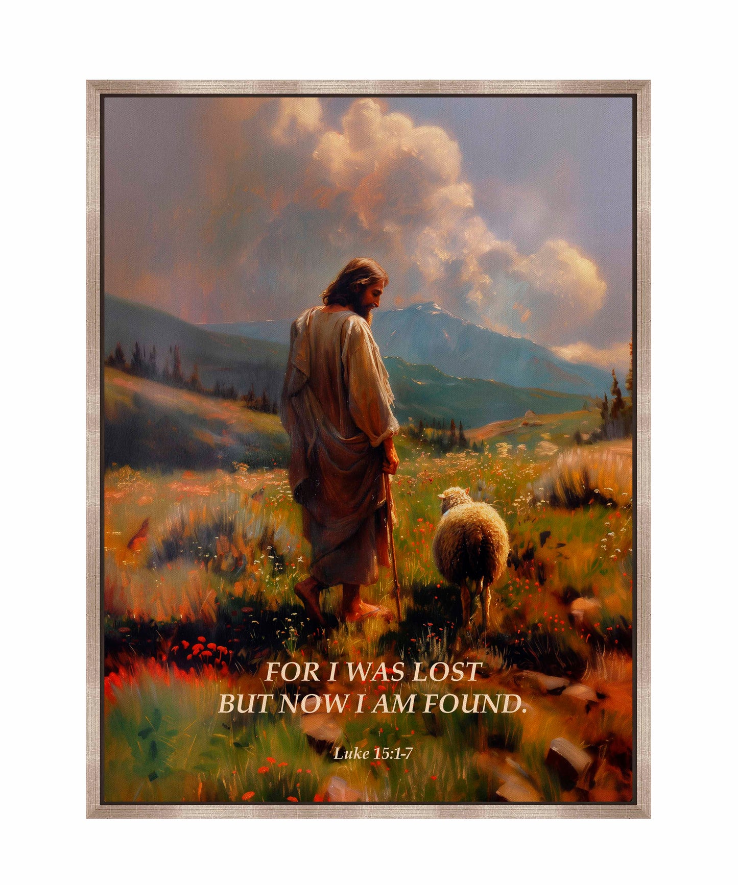 Now I am Found  - Gallery Wrapped Canvas