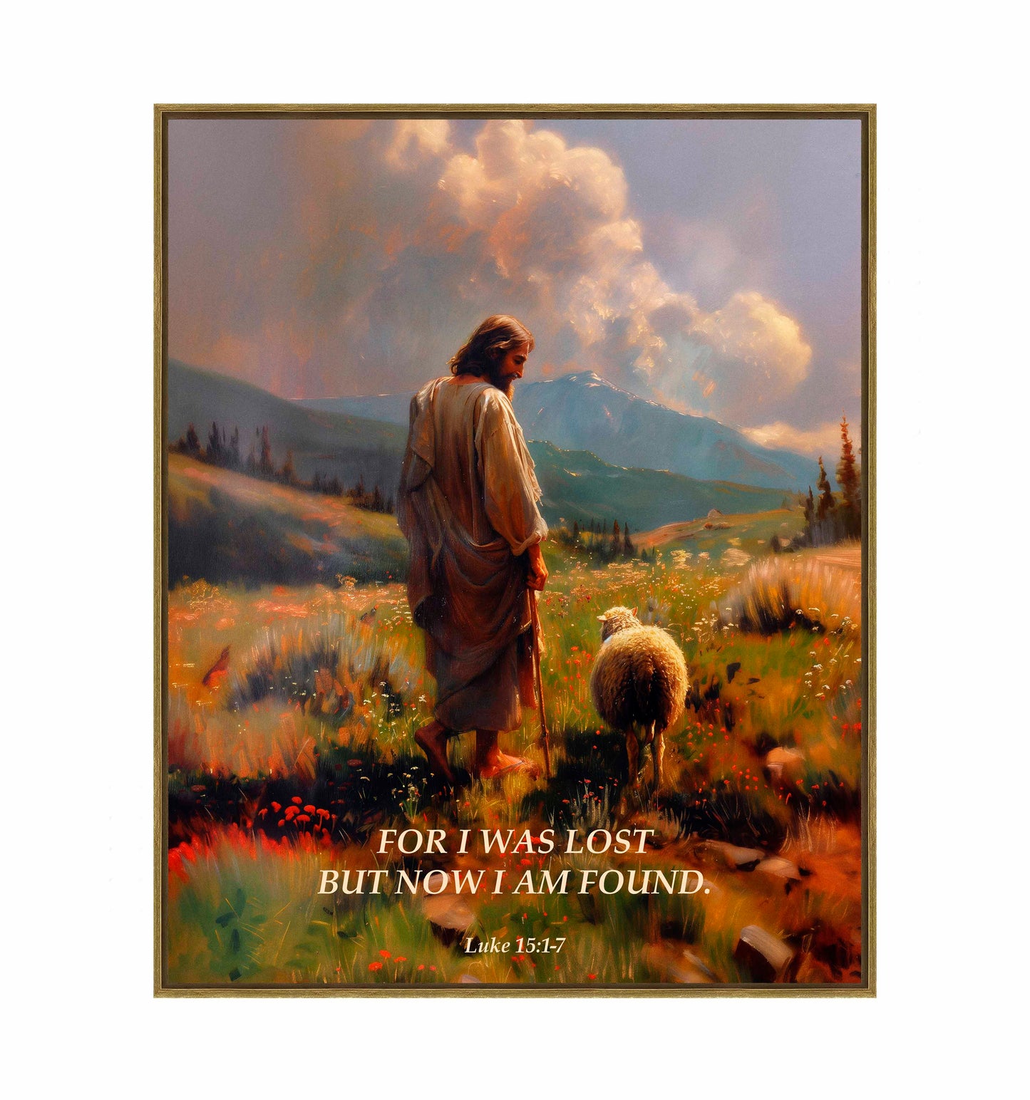 Now I am Found  - Gallery Wrapped Canvas