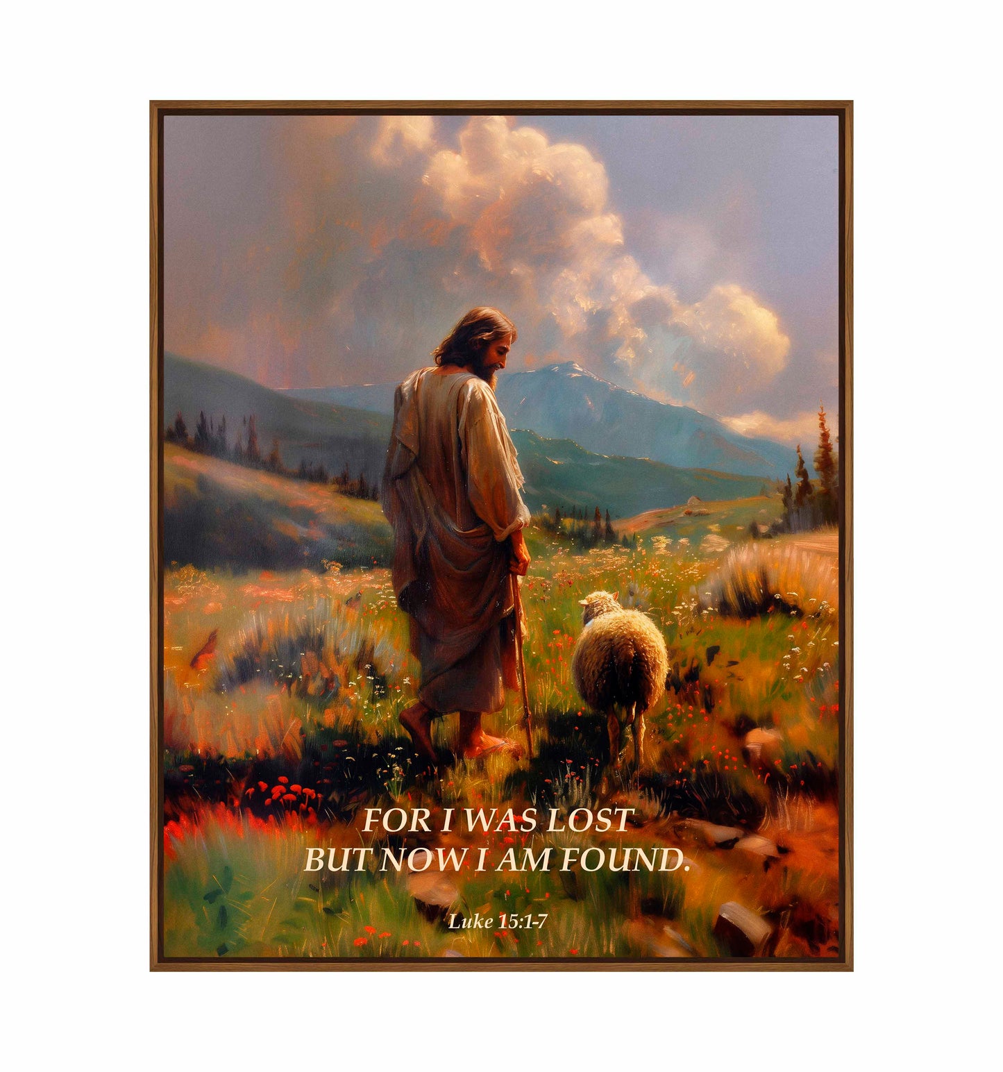 Now I am Found  - Gallery Wrapped Canvas