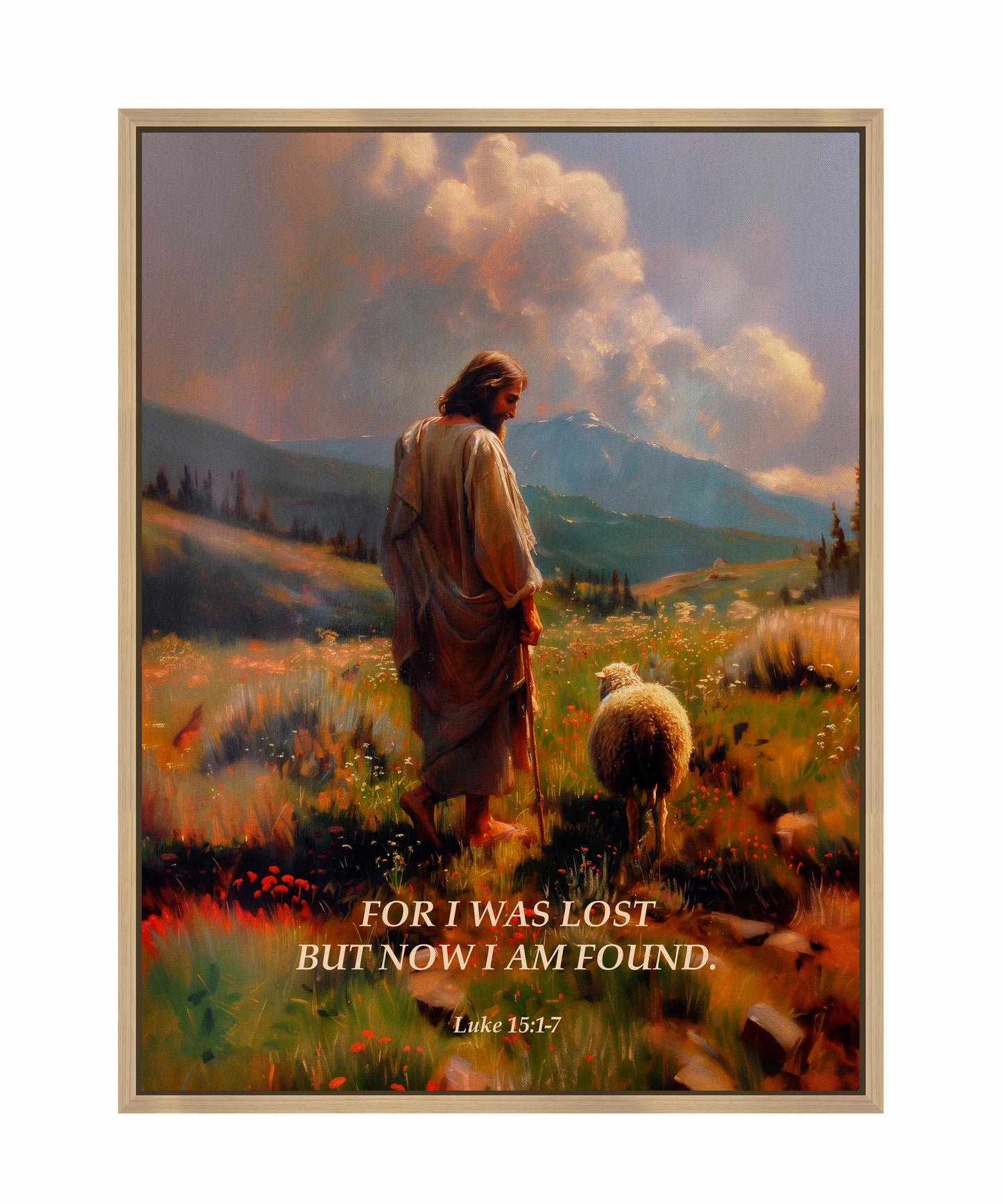 Now I am Found  - Gallery Wrapped Canvas