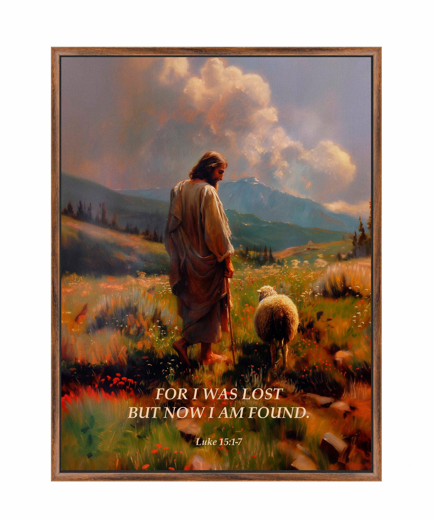 Now I am Found  - Gallery Wrapped Canvas