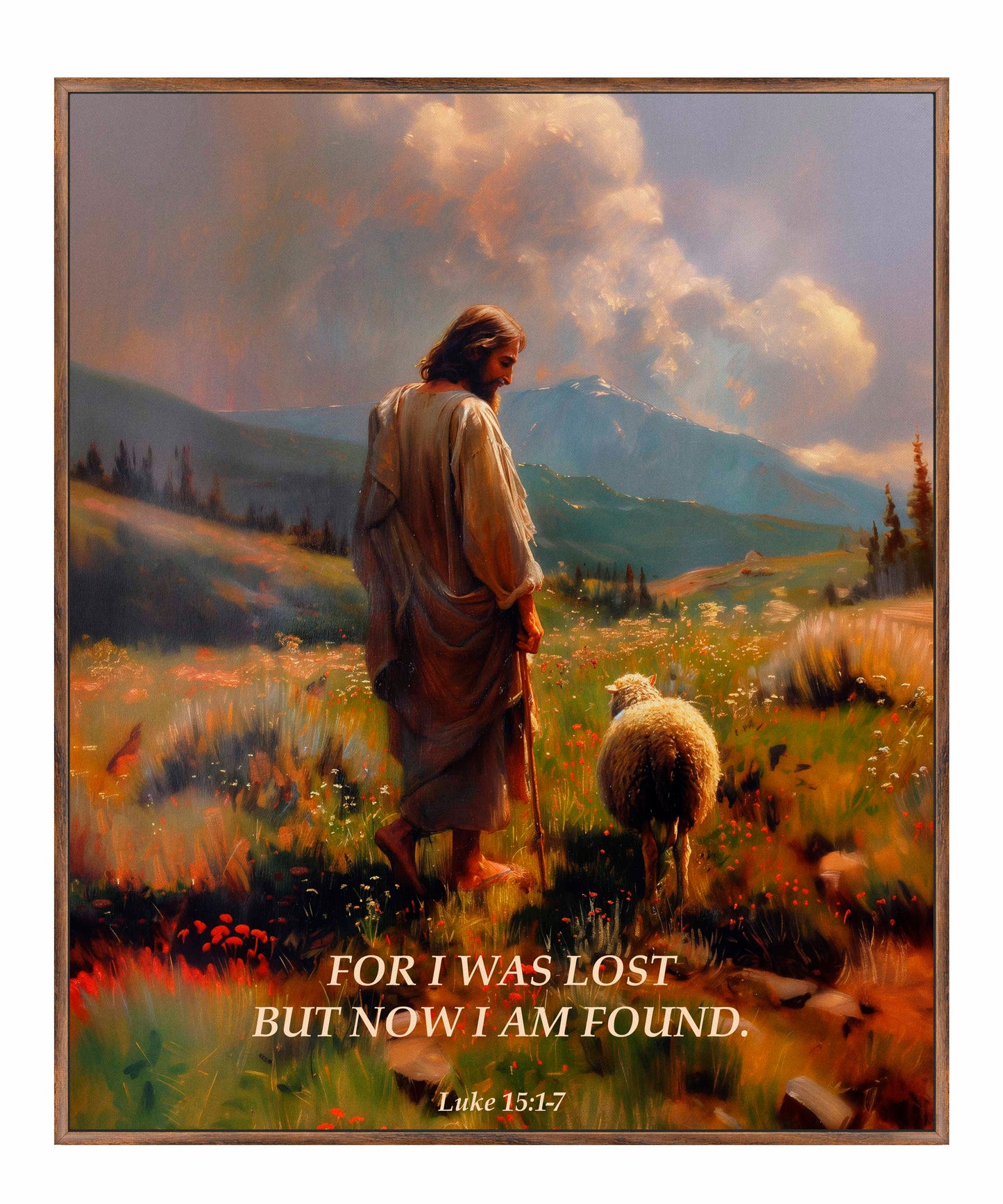Now I am Found  - Gallery Wrapped Canvas