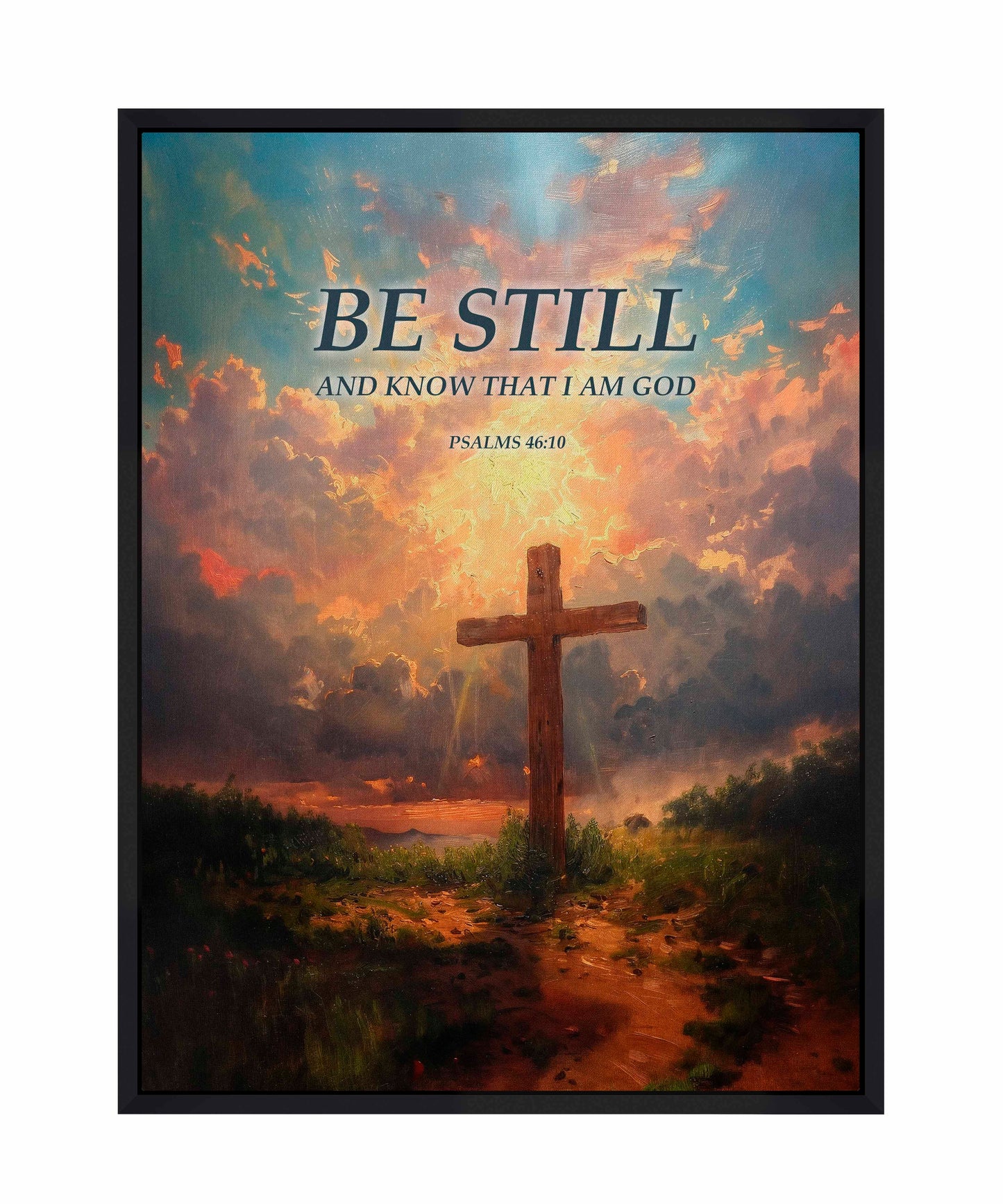 Be Still and Know - Gallery Wrapped Canvas