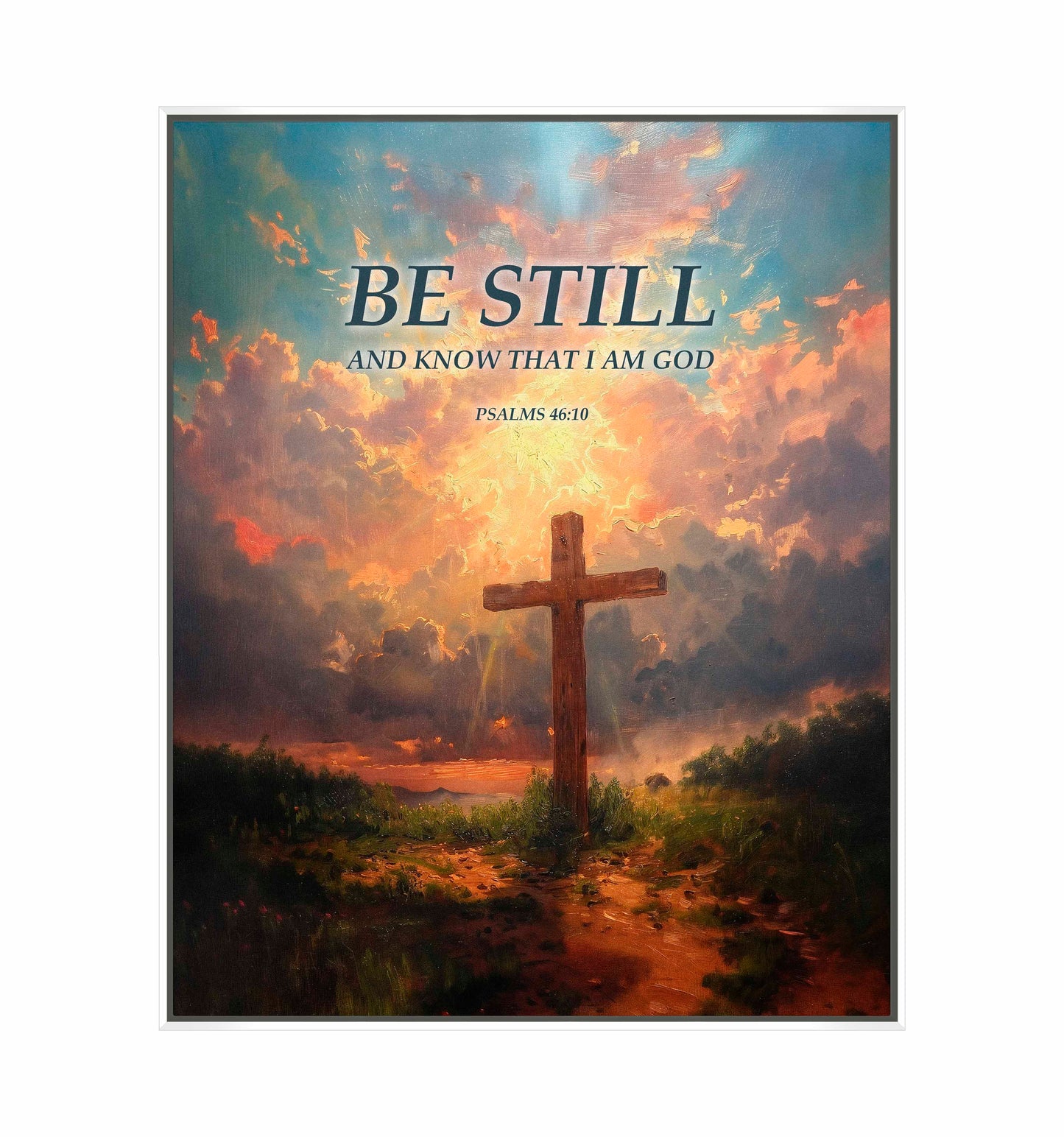 Be Still and Know - Gallery Wrapped Canvas