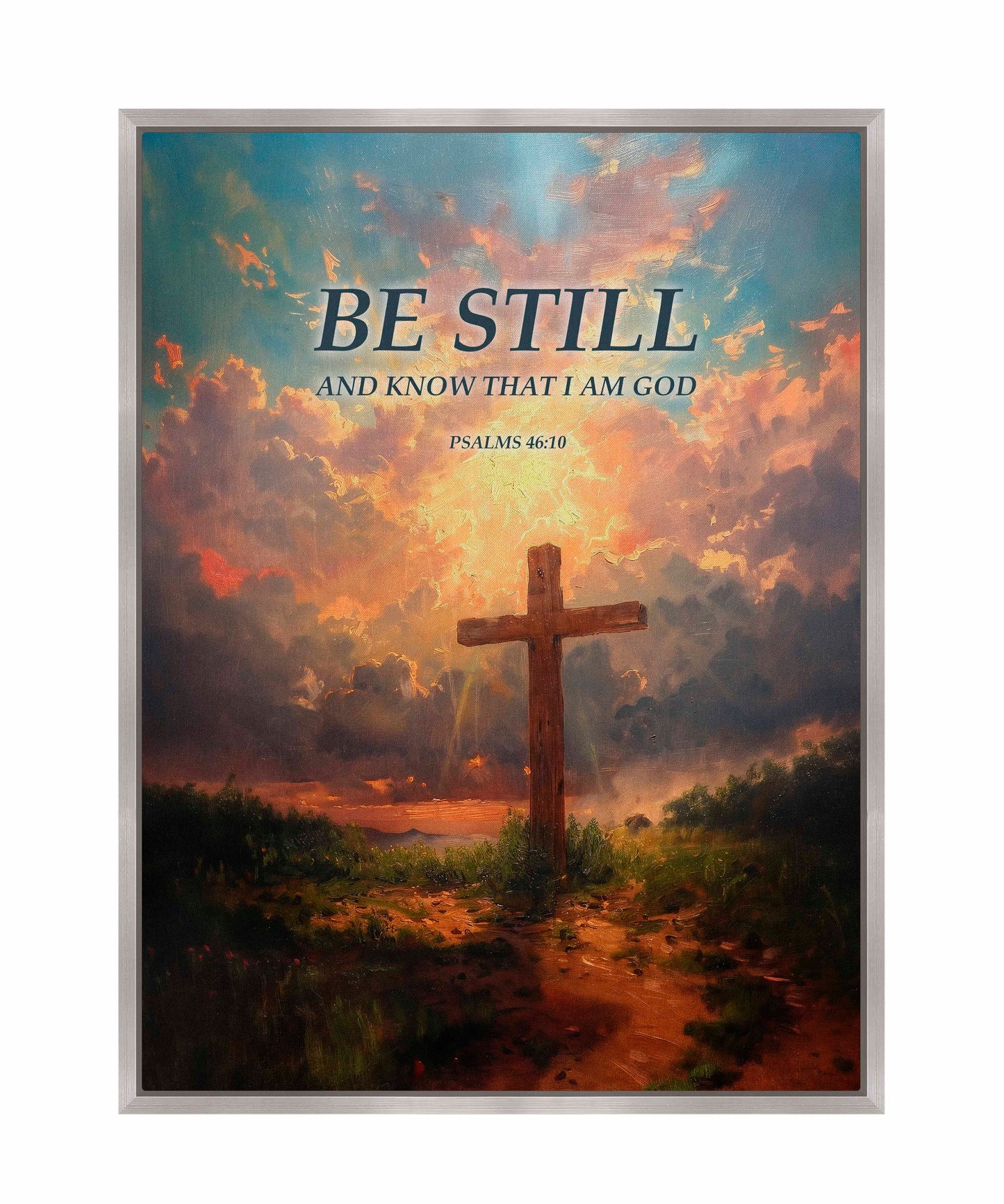 Be Still and Know - Gallery Wrapped Canvas